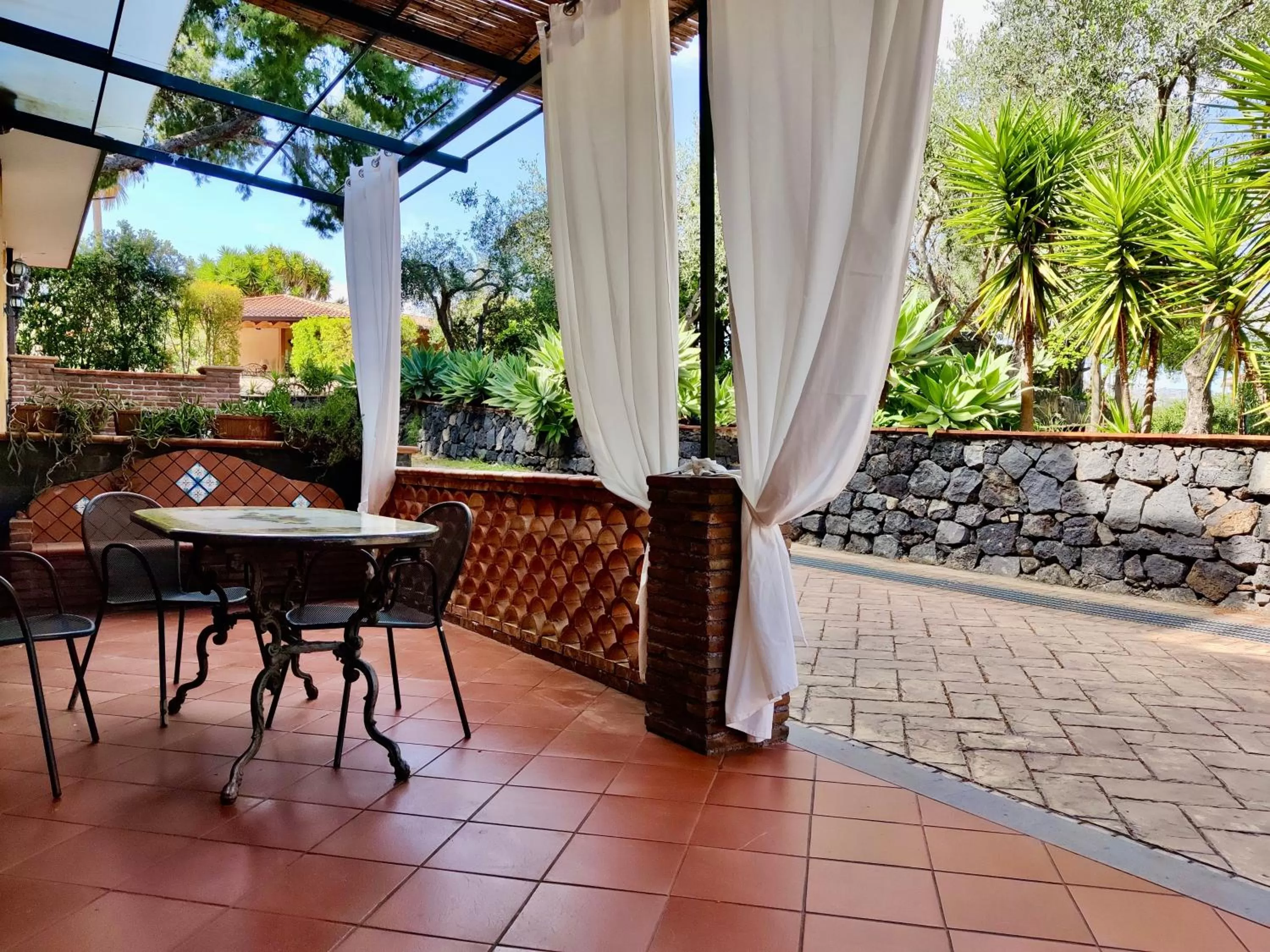 Patio in Villa delle Palme