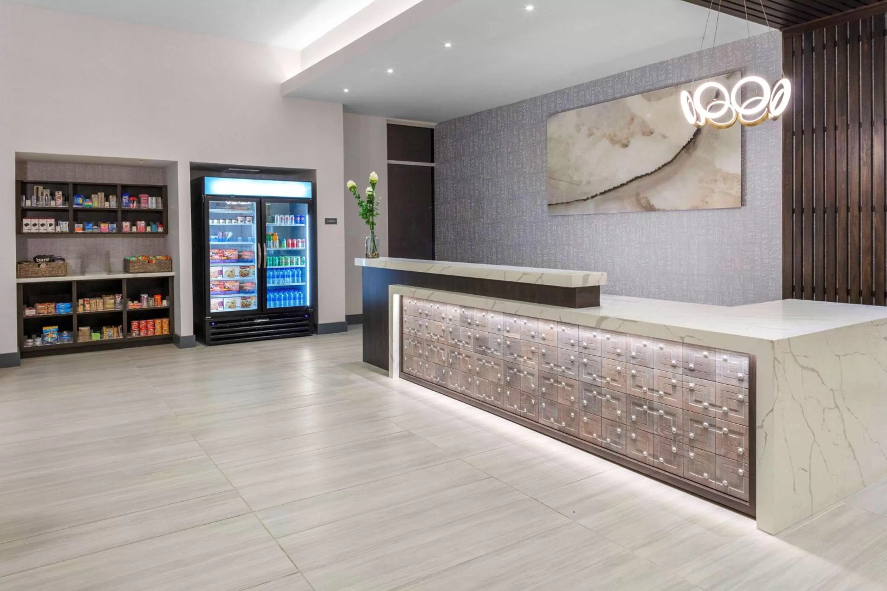 Lobby or reception in Hyatt House Charlotte Rea Farms