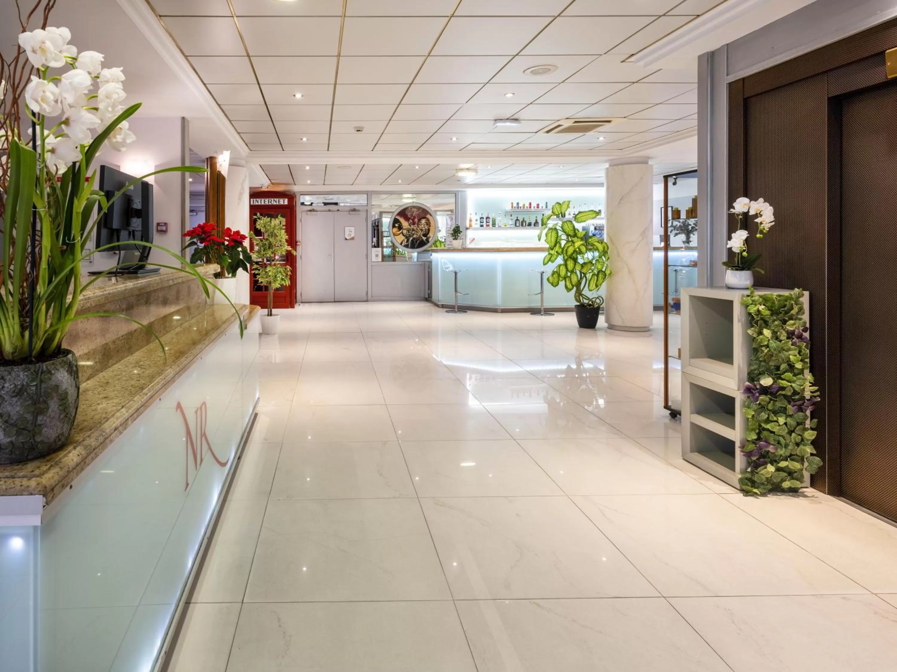 Lobby or reception in Hotel Nice Riviera