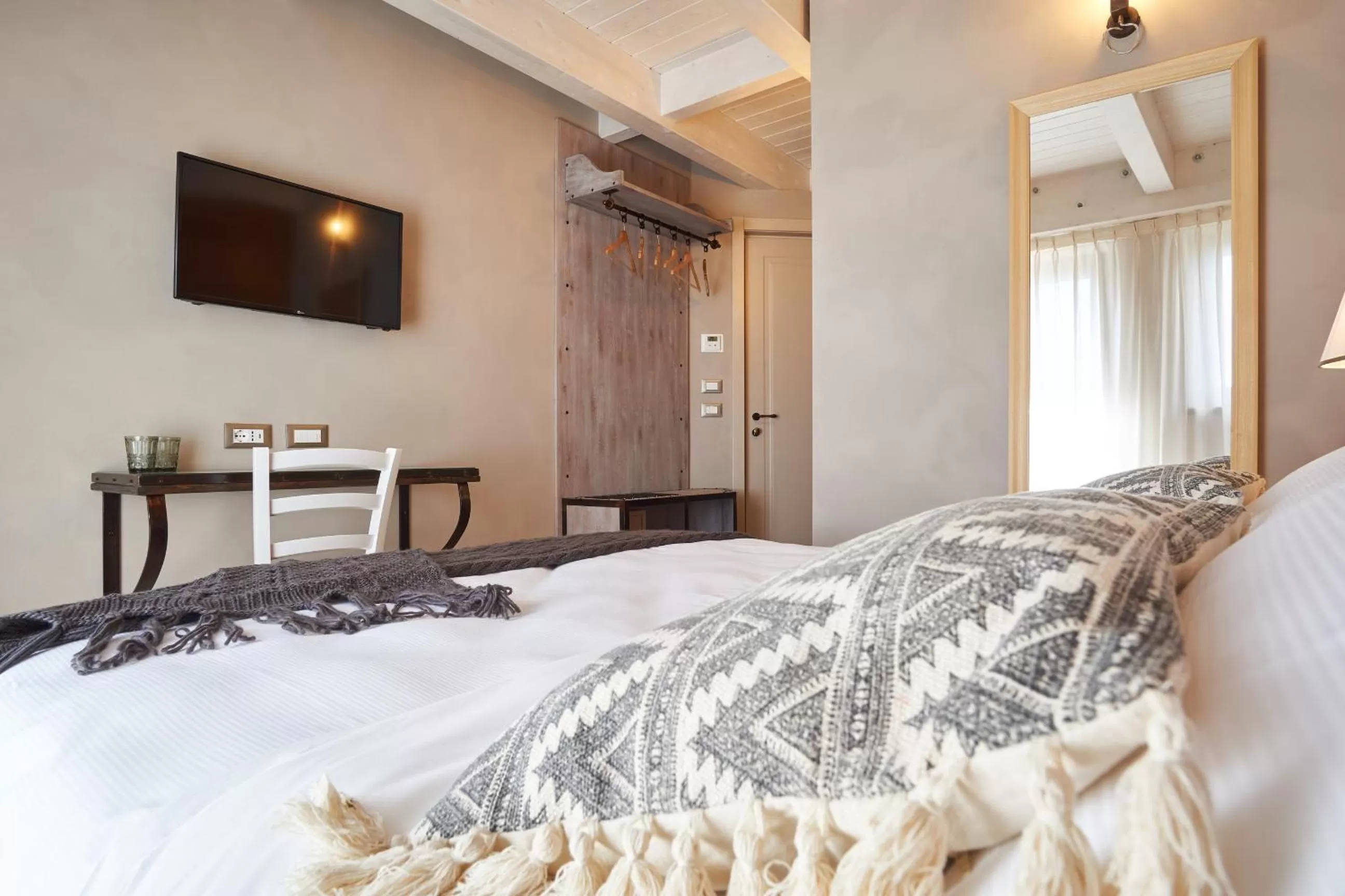 Bed in Relais Villa Miraglia