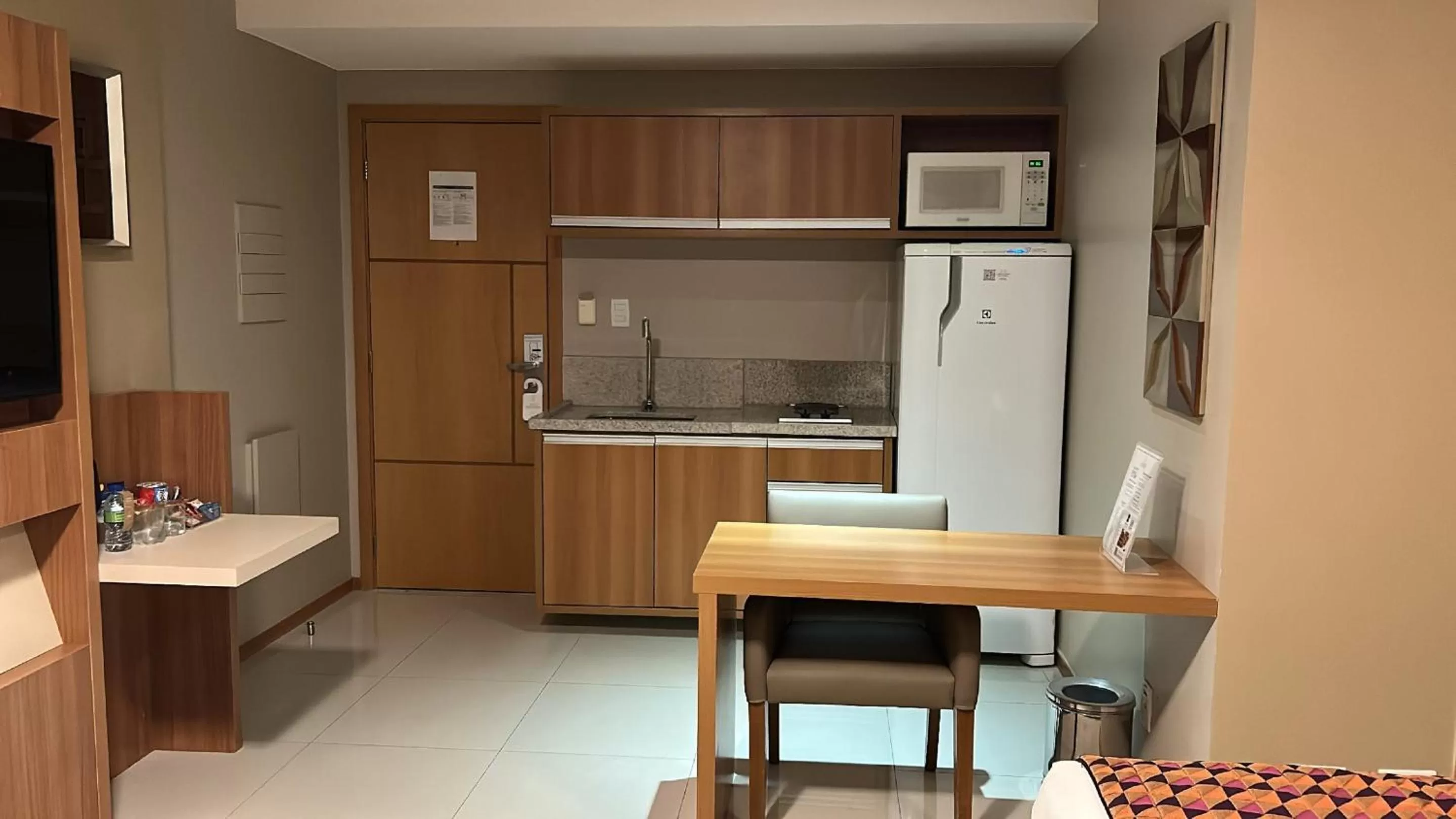 Kitchen or kitchenette in Jade Hotel Brasília