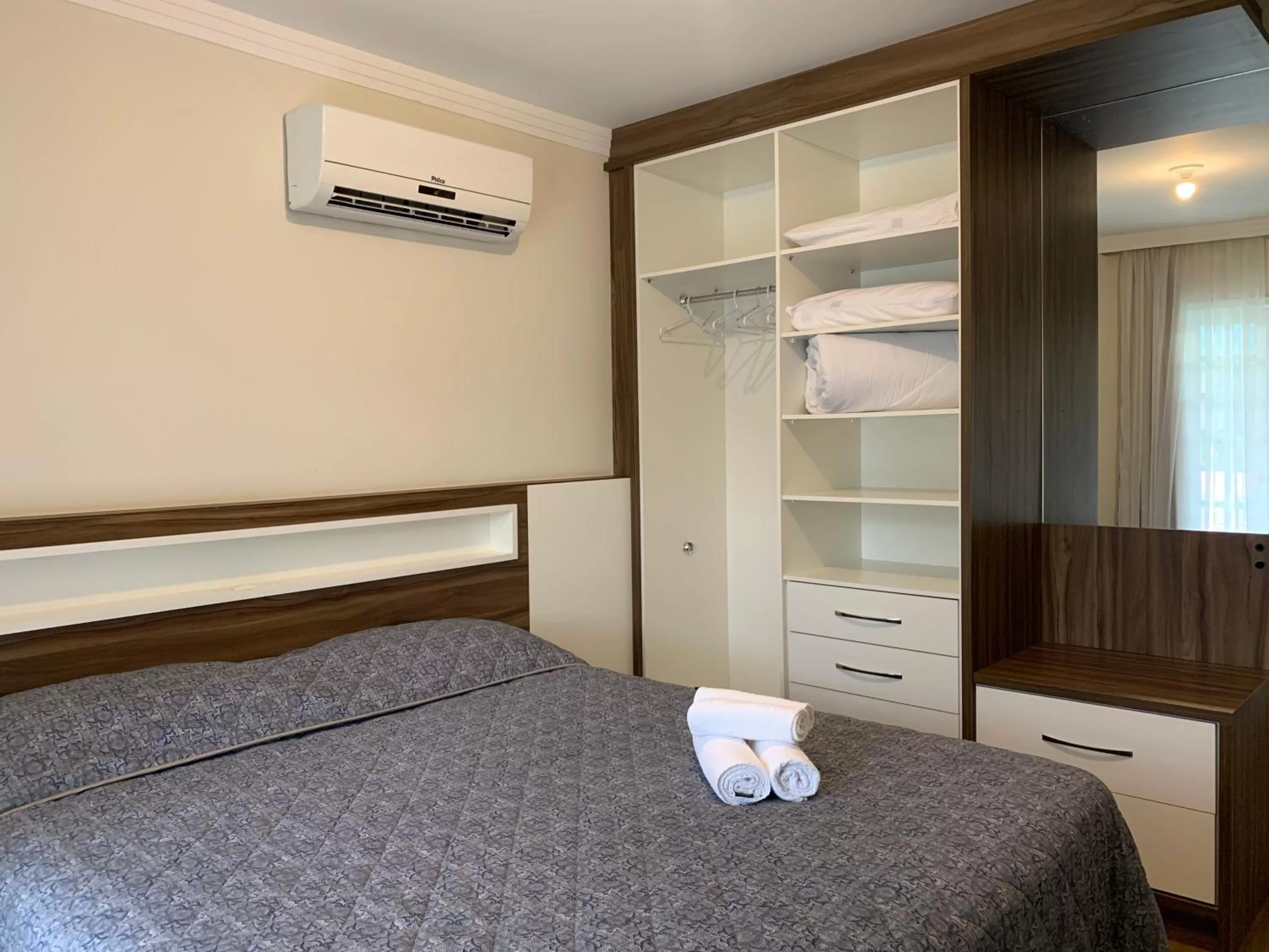 Bed in Hotel São Sebastião da Praia