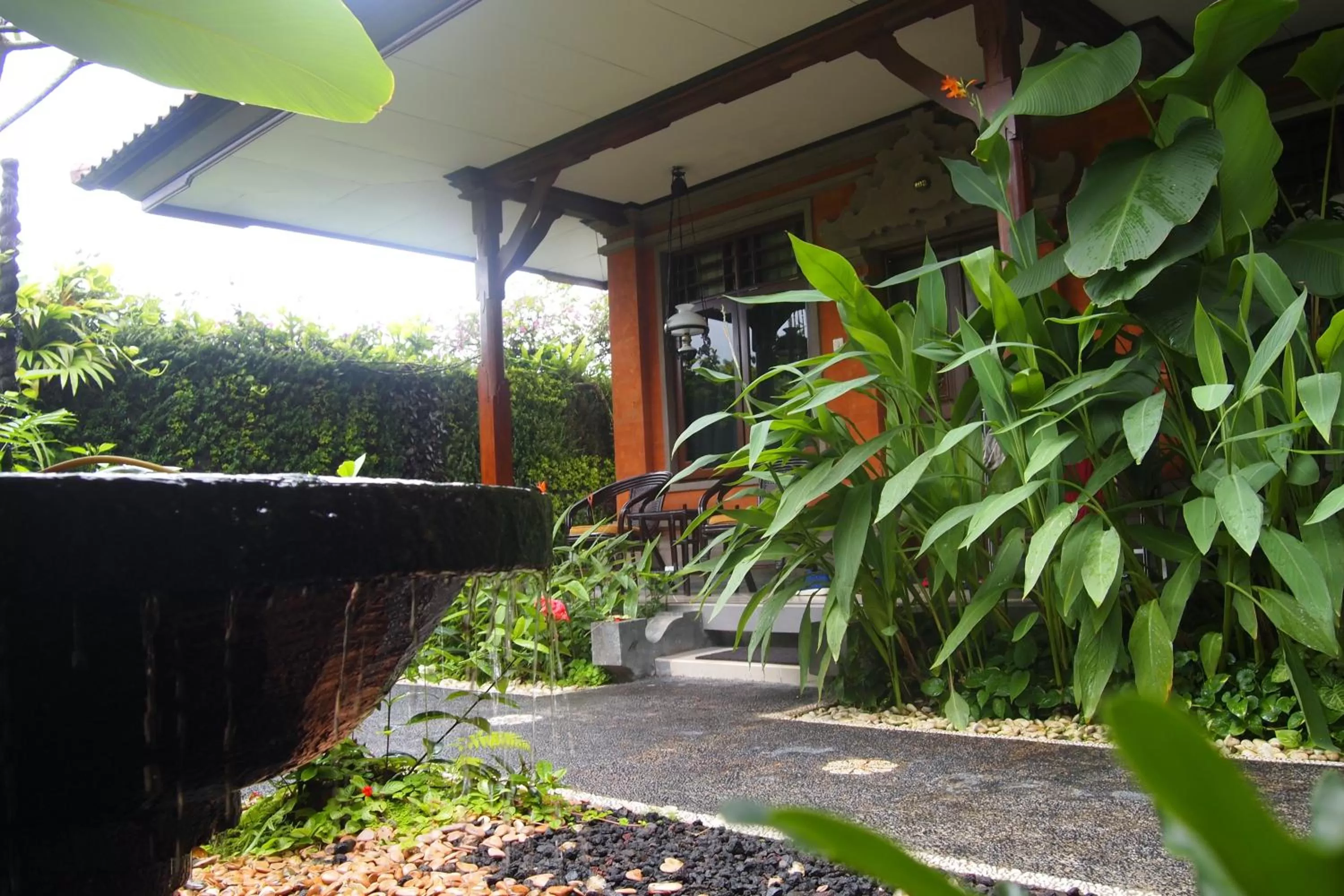 Balcony/Terrace in Yulia Village Inn Ubud