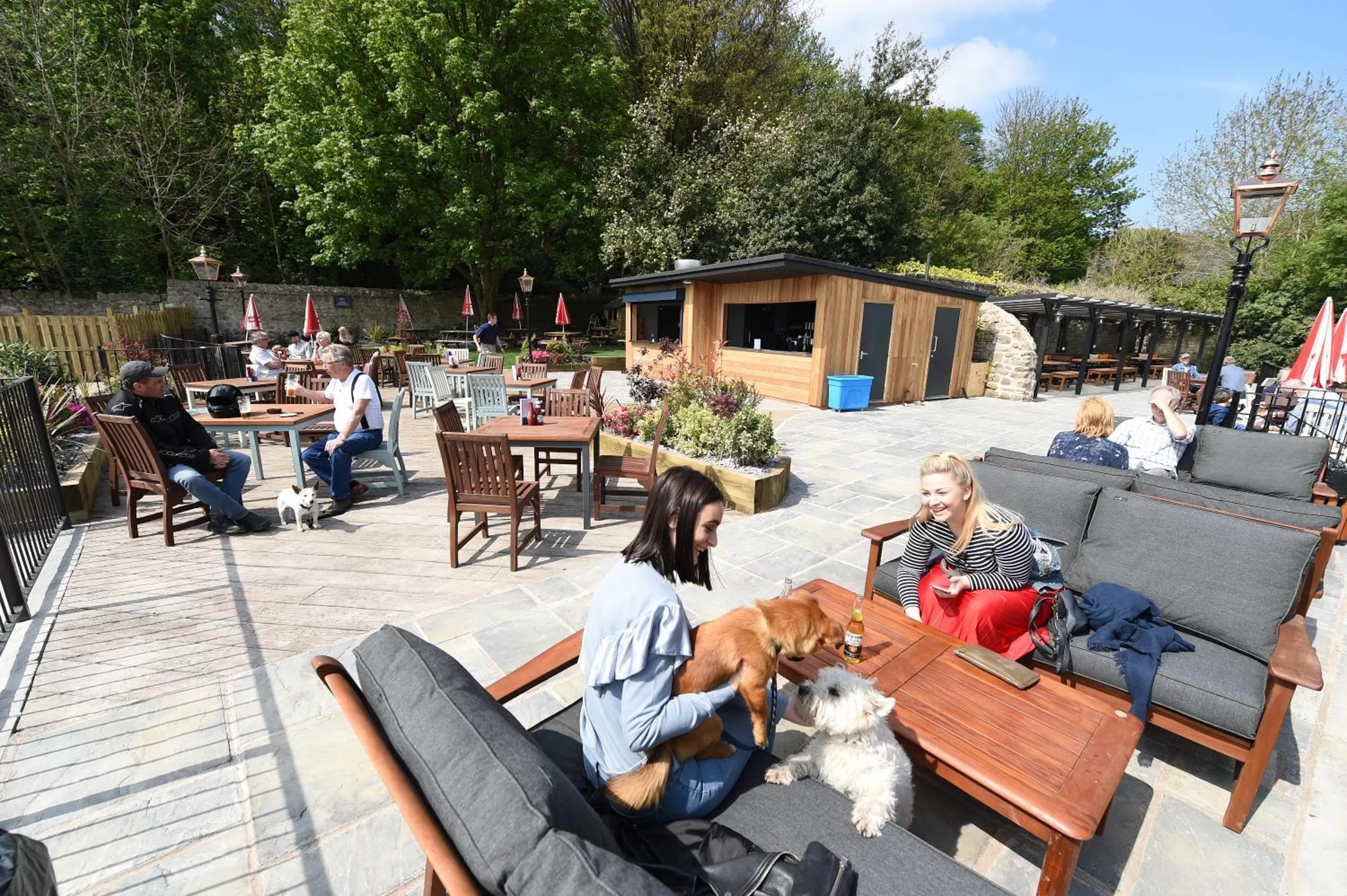 Patio in The Royal Heysham