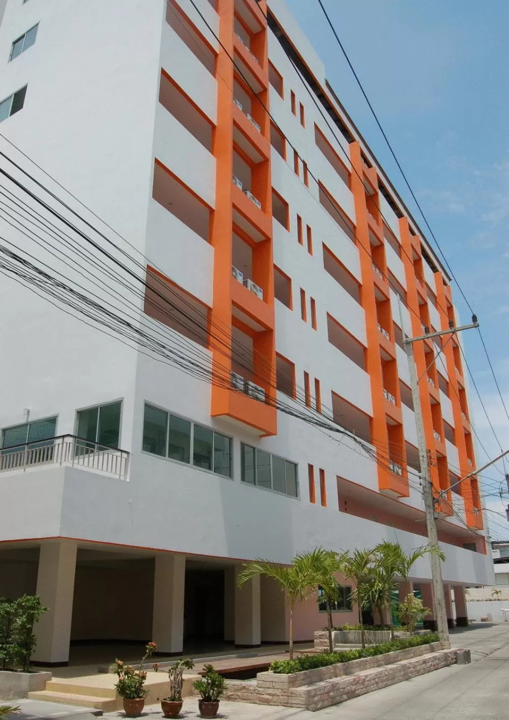 Facade/entrance in Baan Manthana Hotel, Hua Hin
