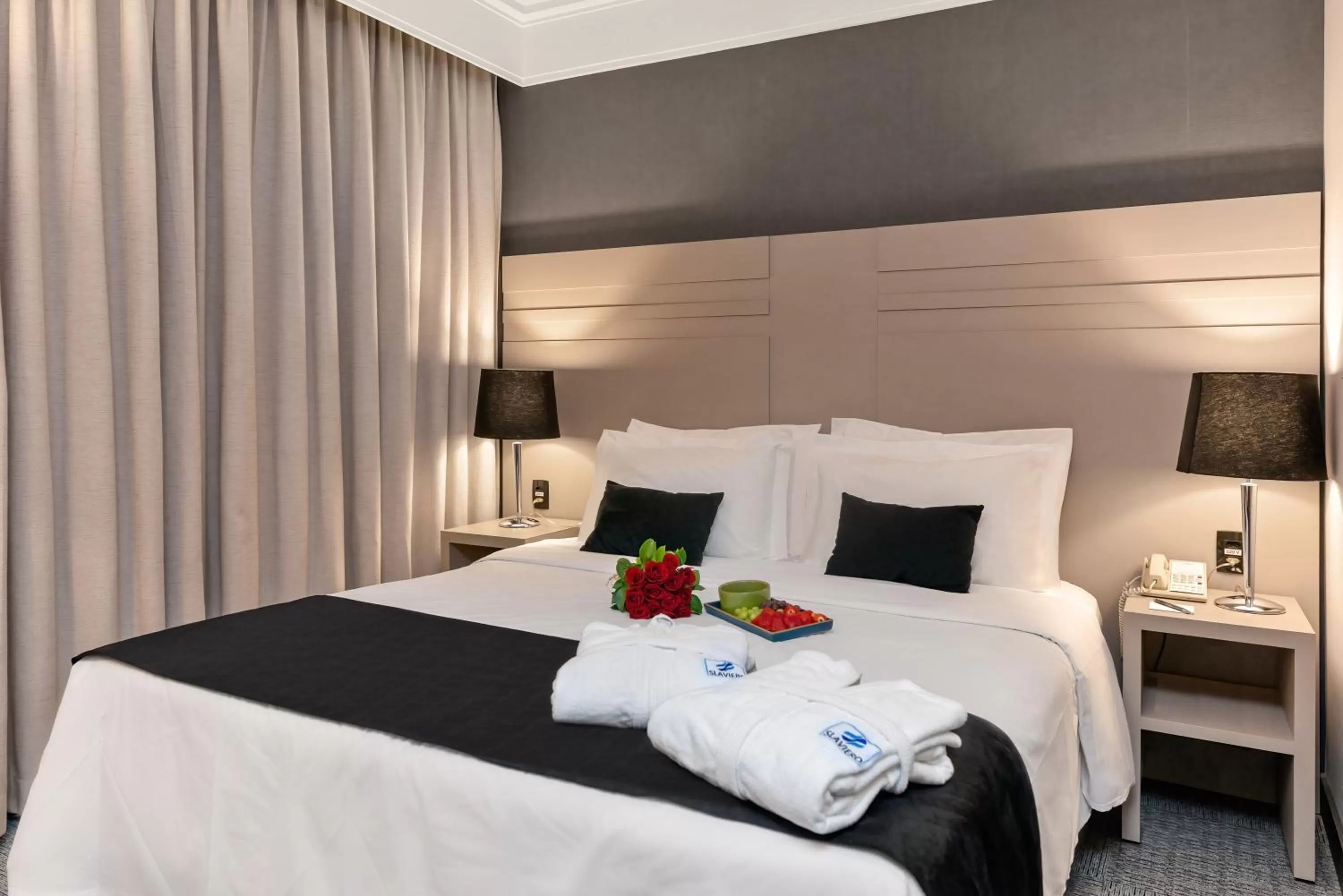 Bed in Slaviero Guarulhos Aeroporto