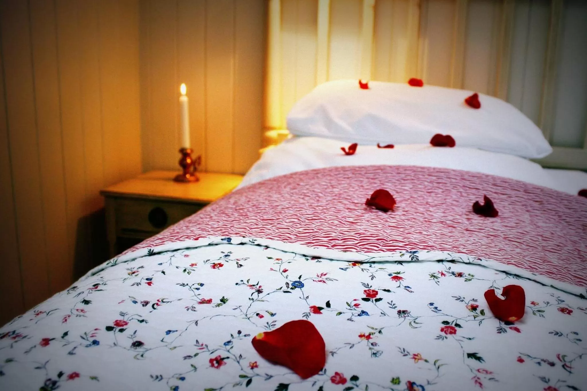 Bed in Det Lille Hotel