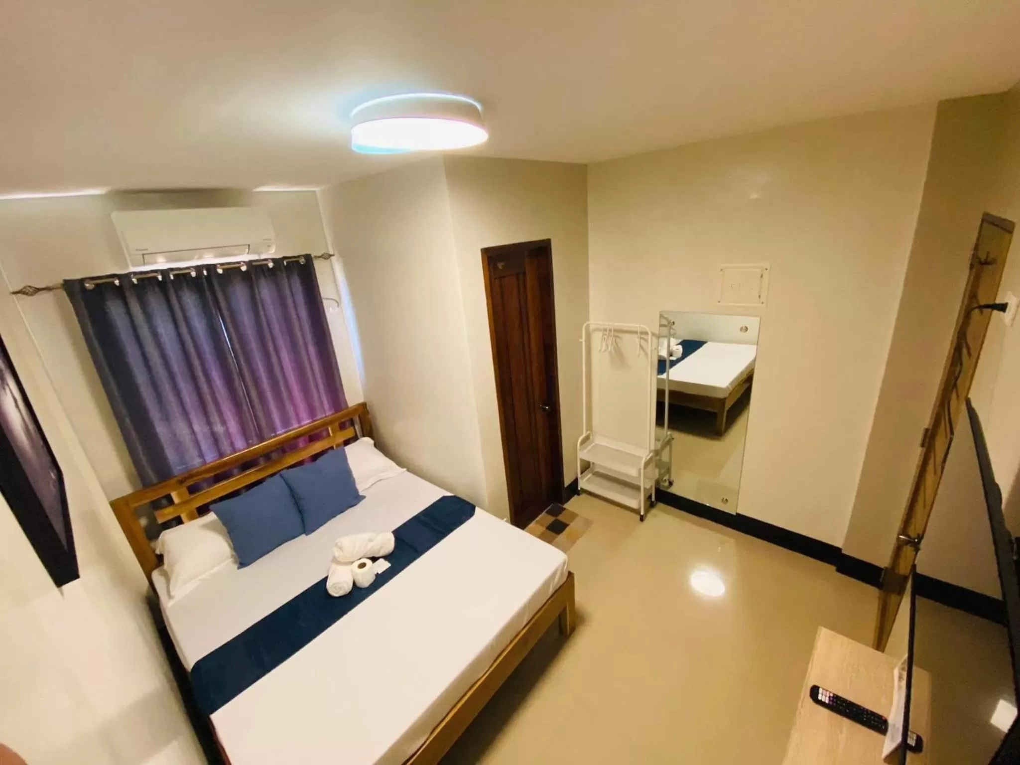 Bed in Mongki's Pensionhouse