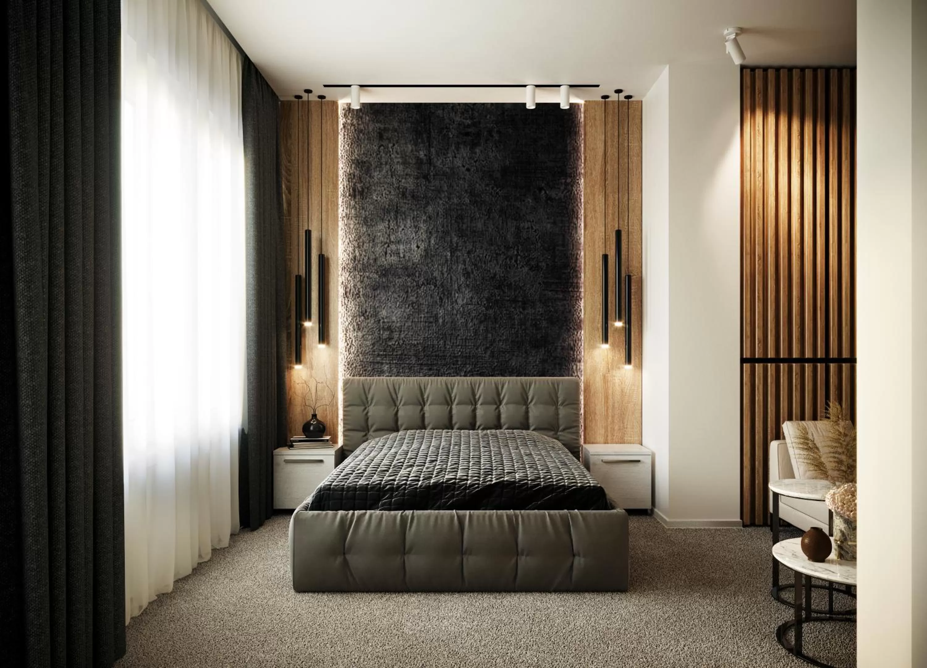 Bedroom, Bed in Privilege Suites by Central Park