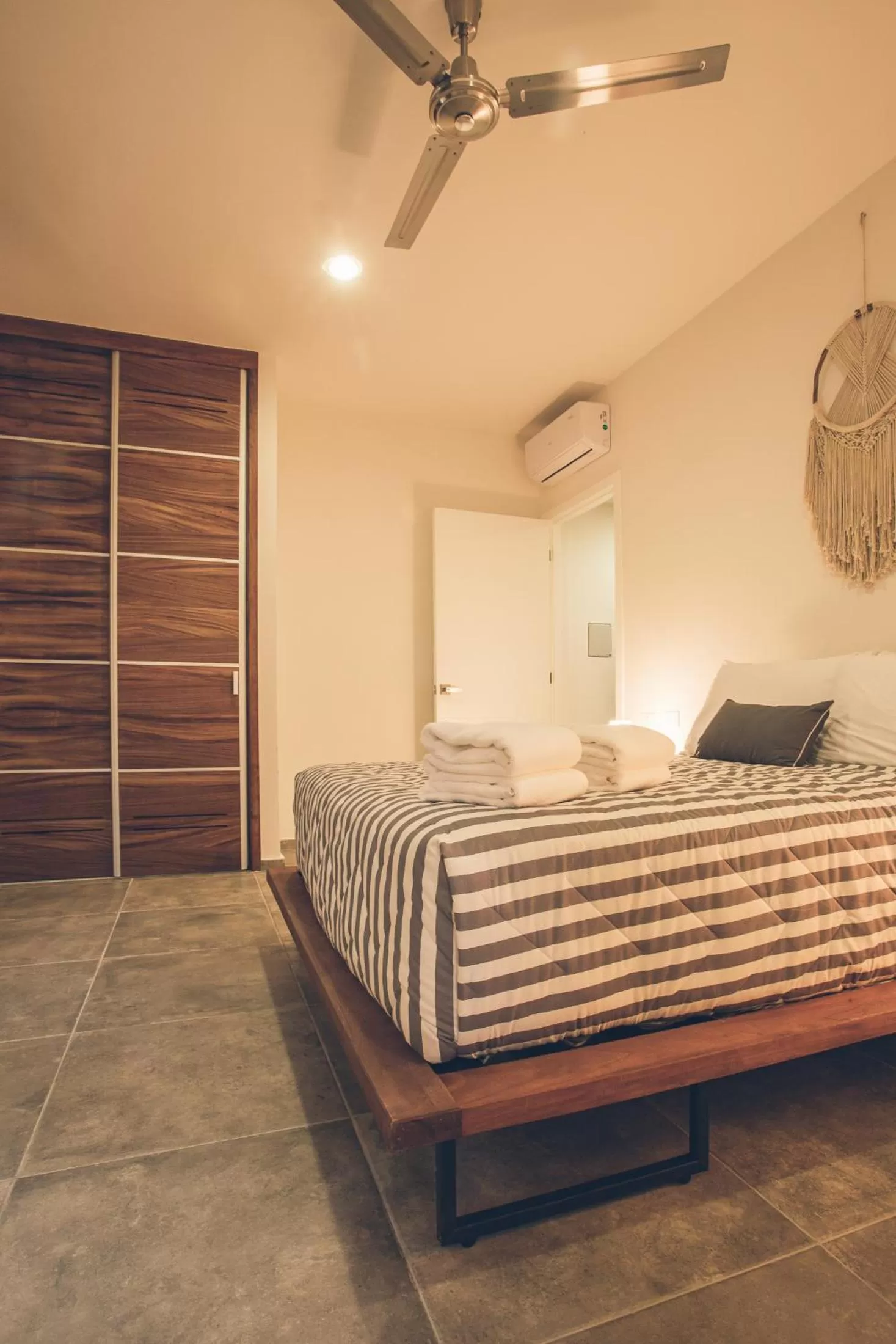 Bedroom, Bed in Panacea Condo Tulum