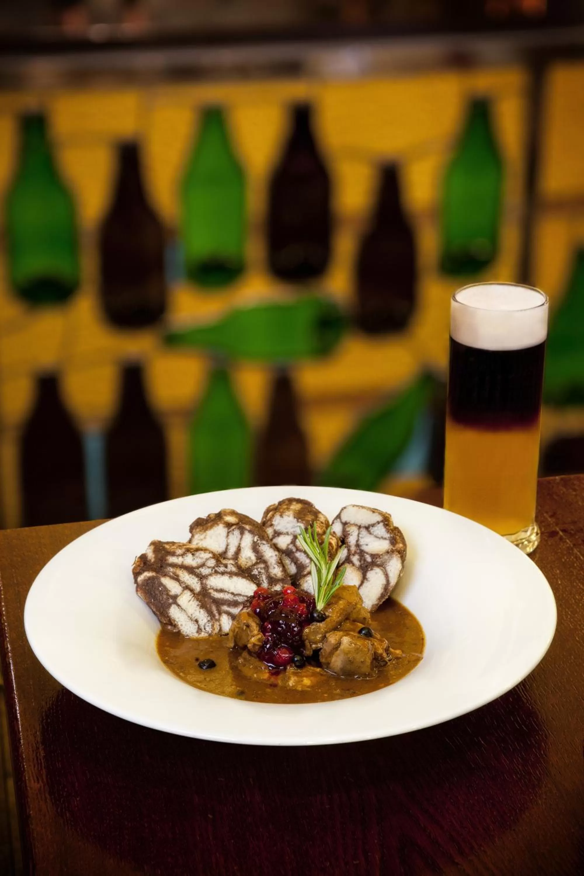 Dinner in Pivovar Hotel Na Rychtě