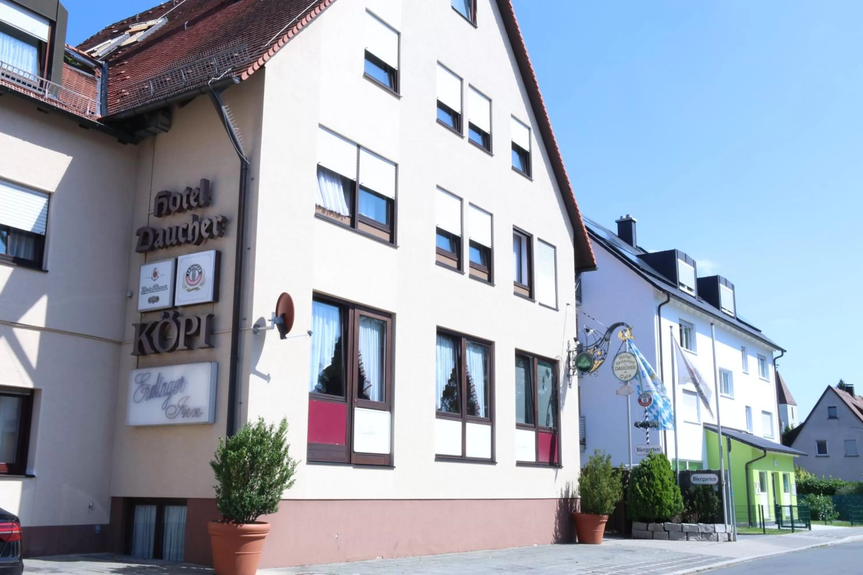 Property building in Hotel Daucher