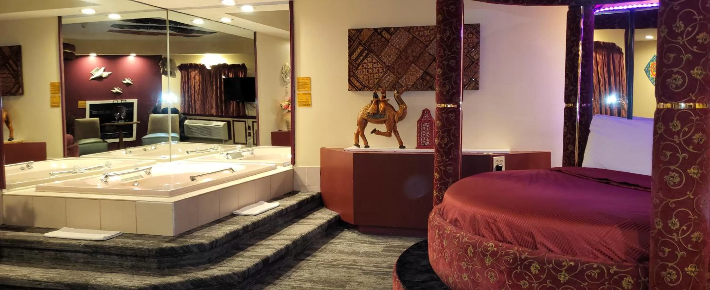 Bath in Inn of the Dove - Romantic Luxury Suites with Jacuzzi & Seasonal Fireplace at Harrisburg-Hershey-Philadelphia, PA