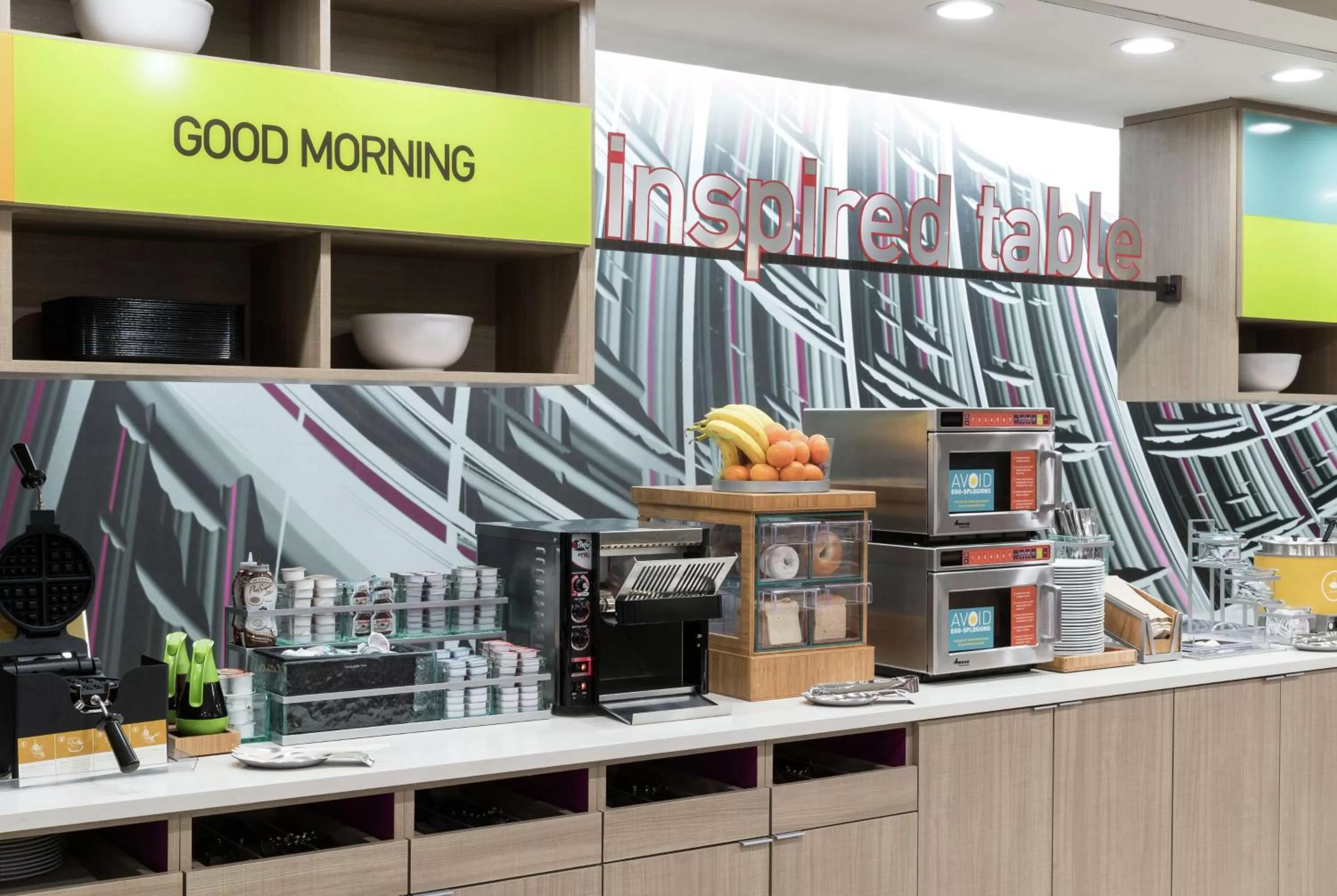 Breakfast in Home2 Suites By Hilton Orlando Airport