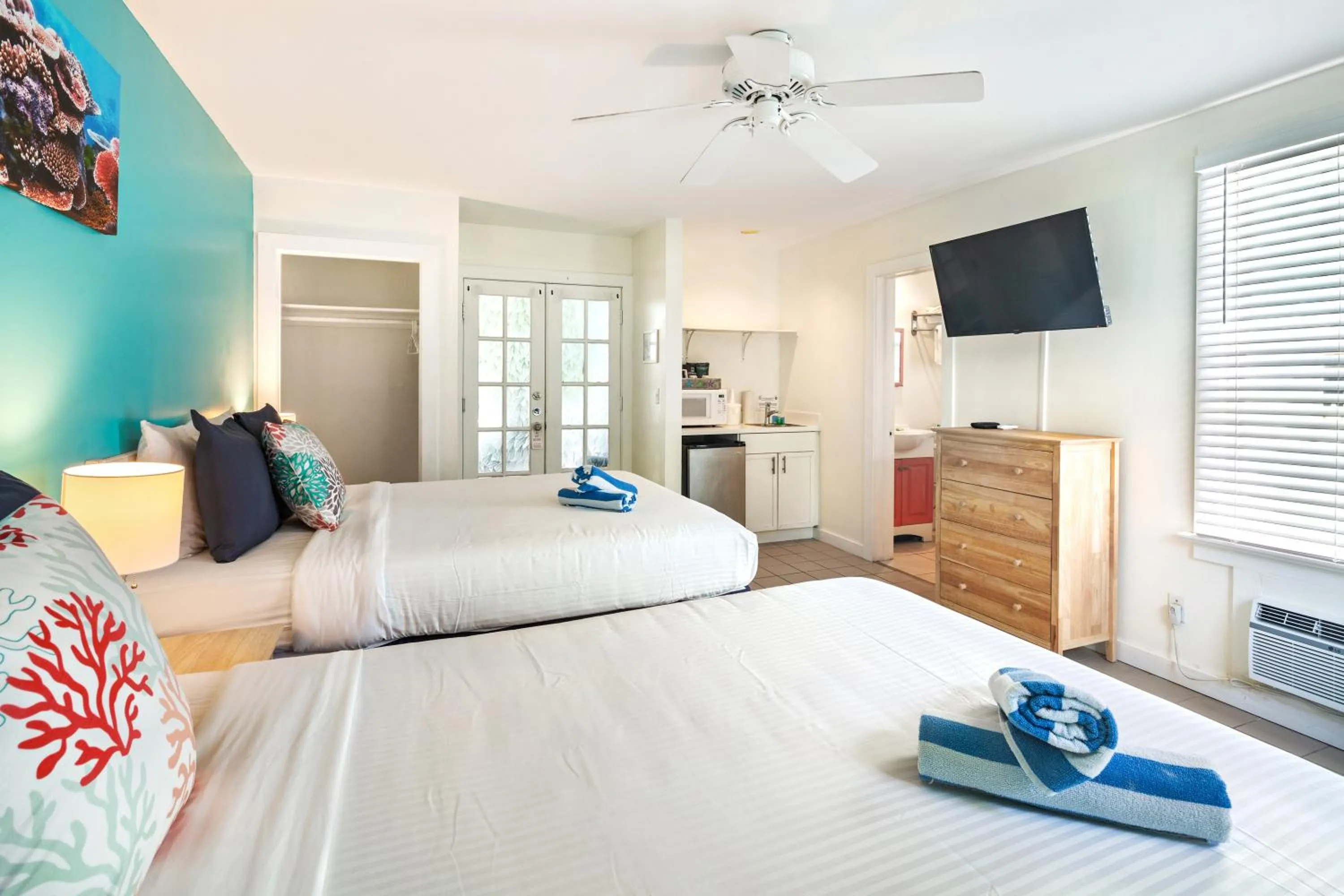 Bed in Wicker Guesthouse