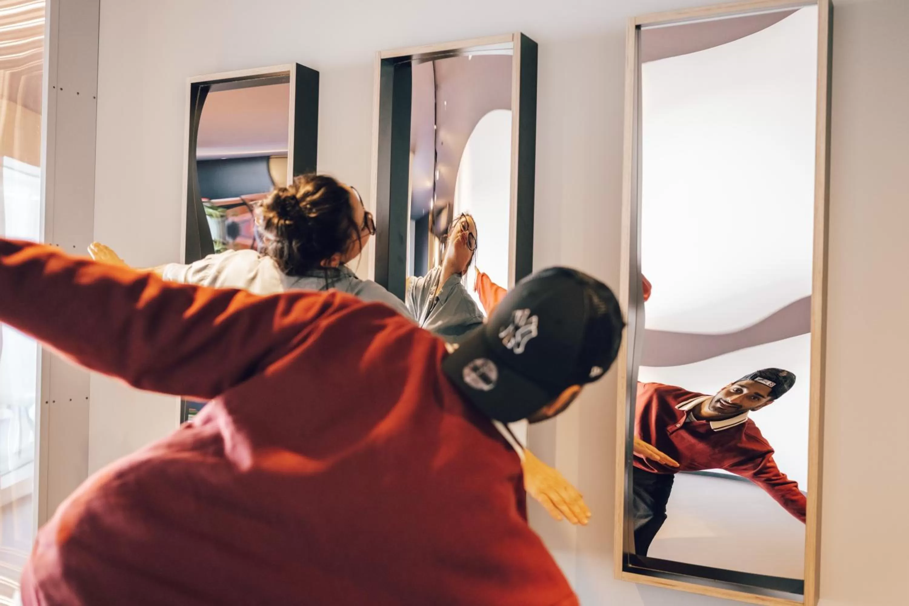 Communal lounge/ TV room in Revo Munich