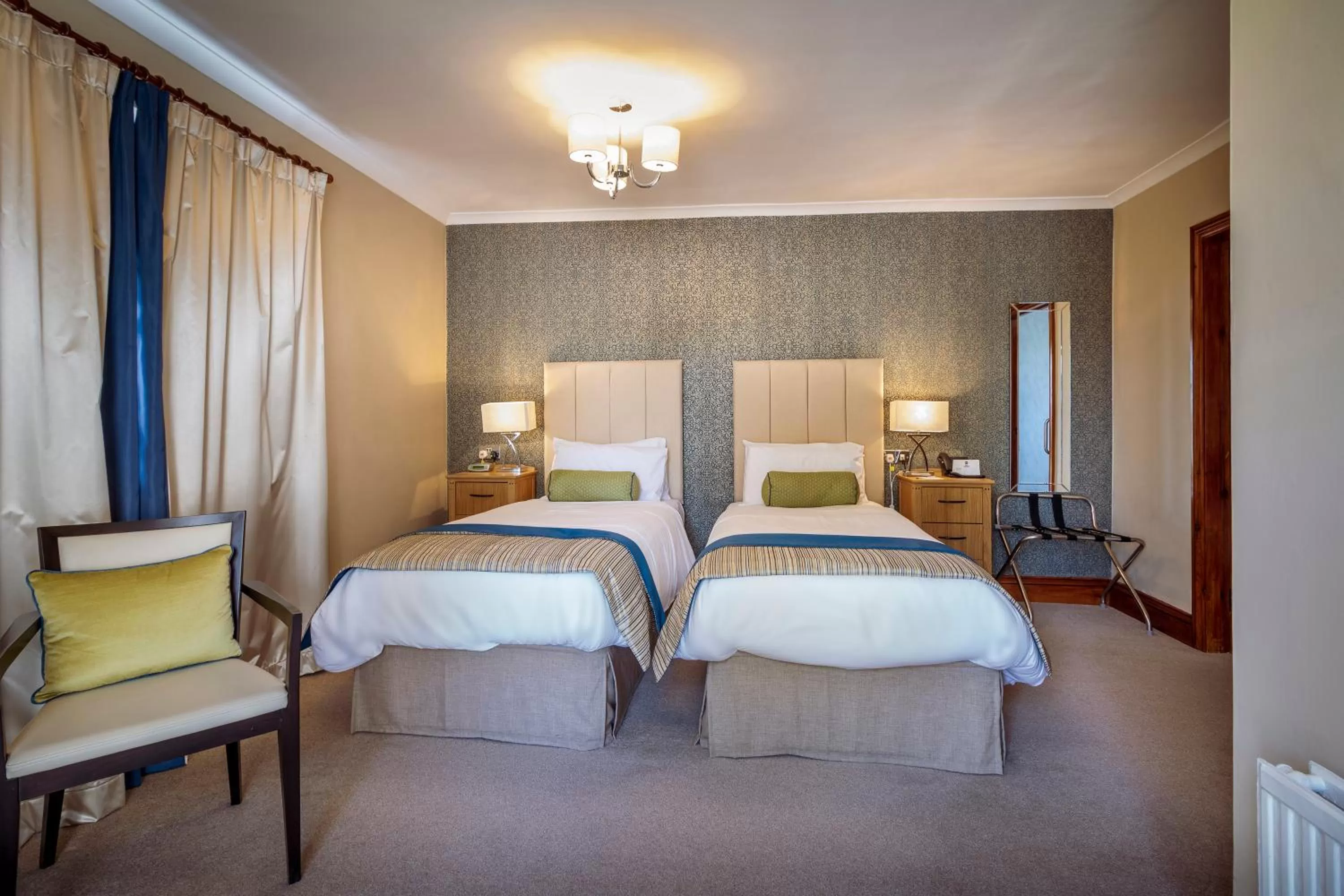 On site, Bed in The Shrubbery Hotel, Ilminster