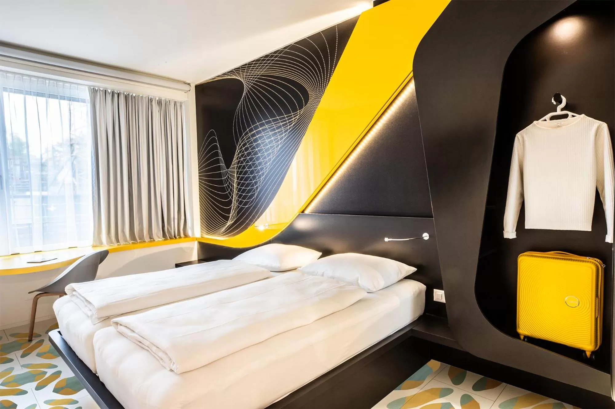 Bed in Prize by Radisson, Bern City