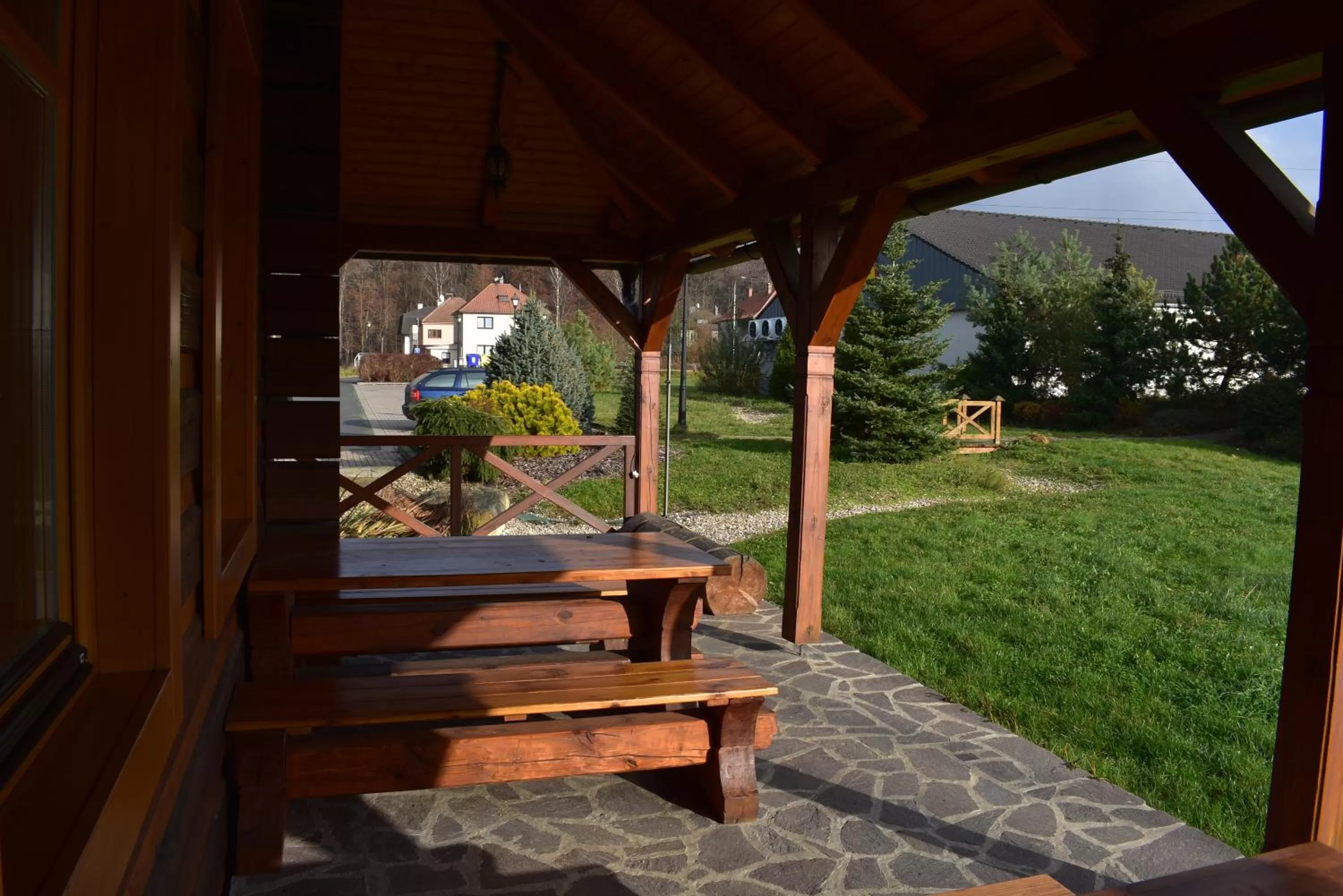 Balcony/Terrace in Motel Roubenka