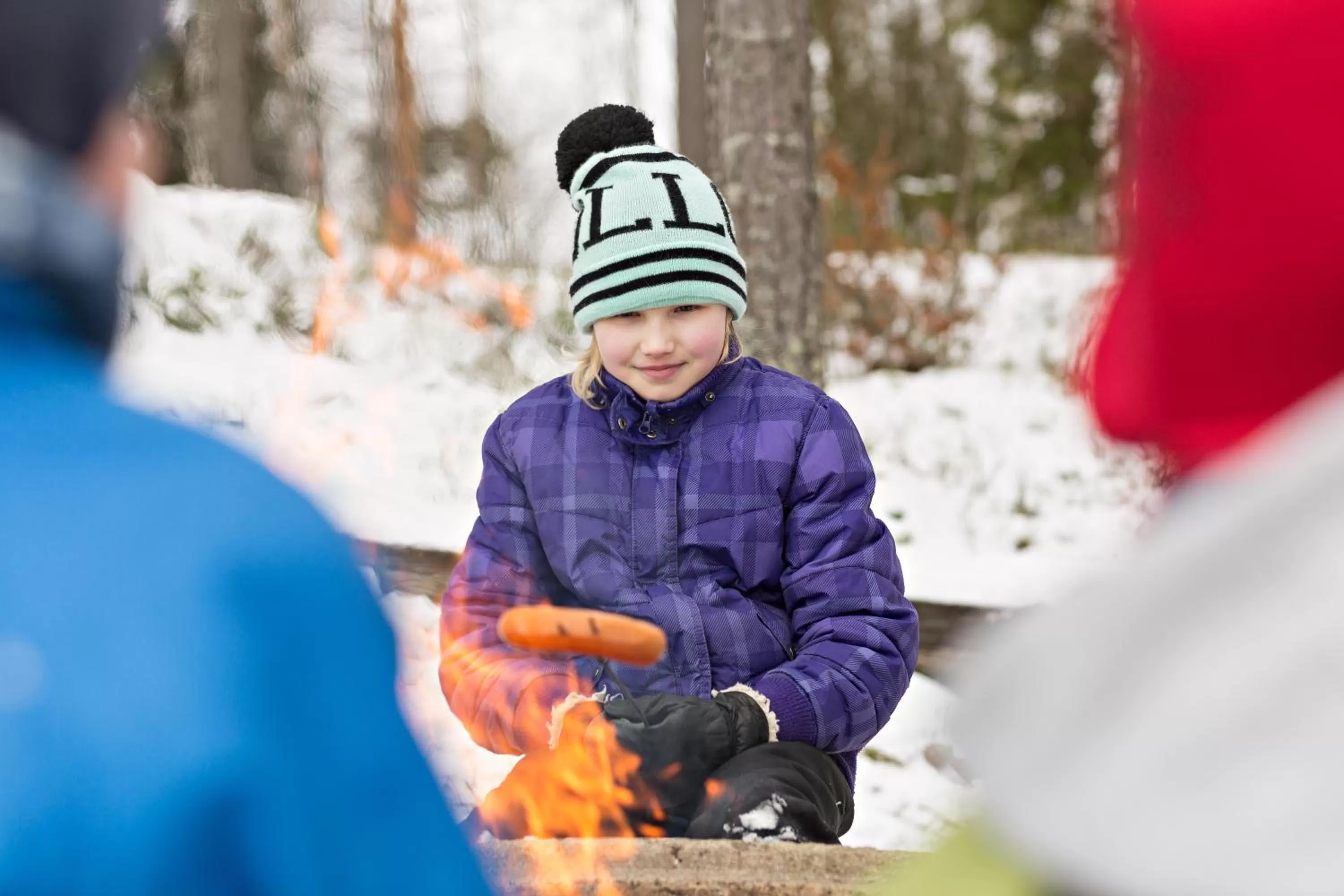 Hiking in Peltolan Luomutila