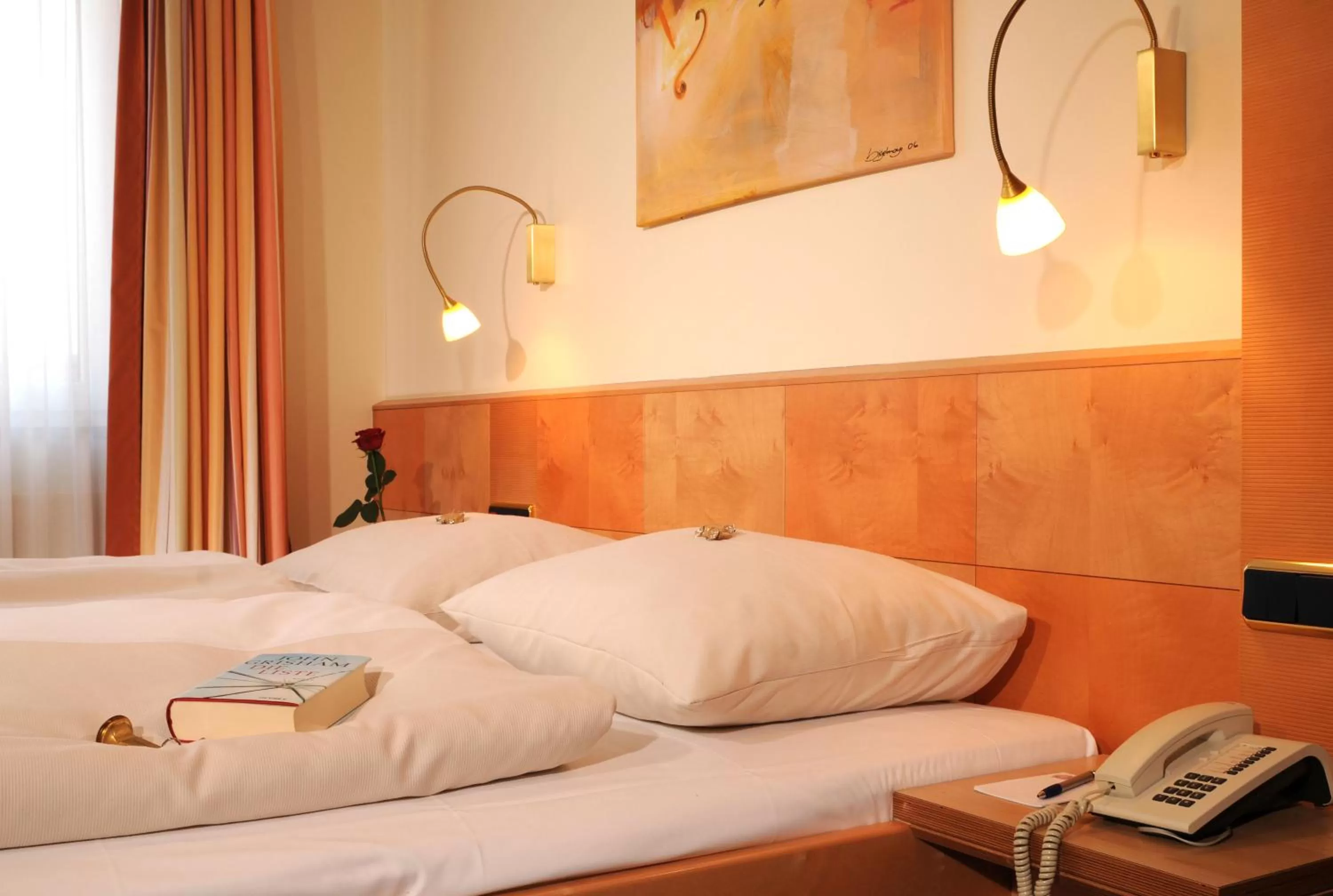 Bed in Hotel Torbräu