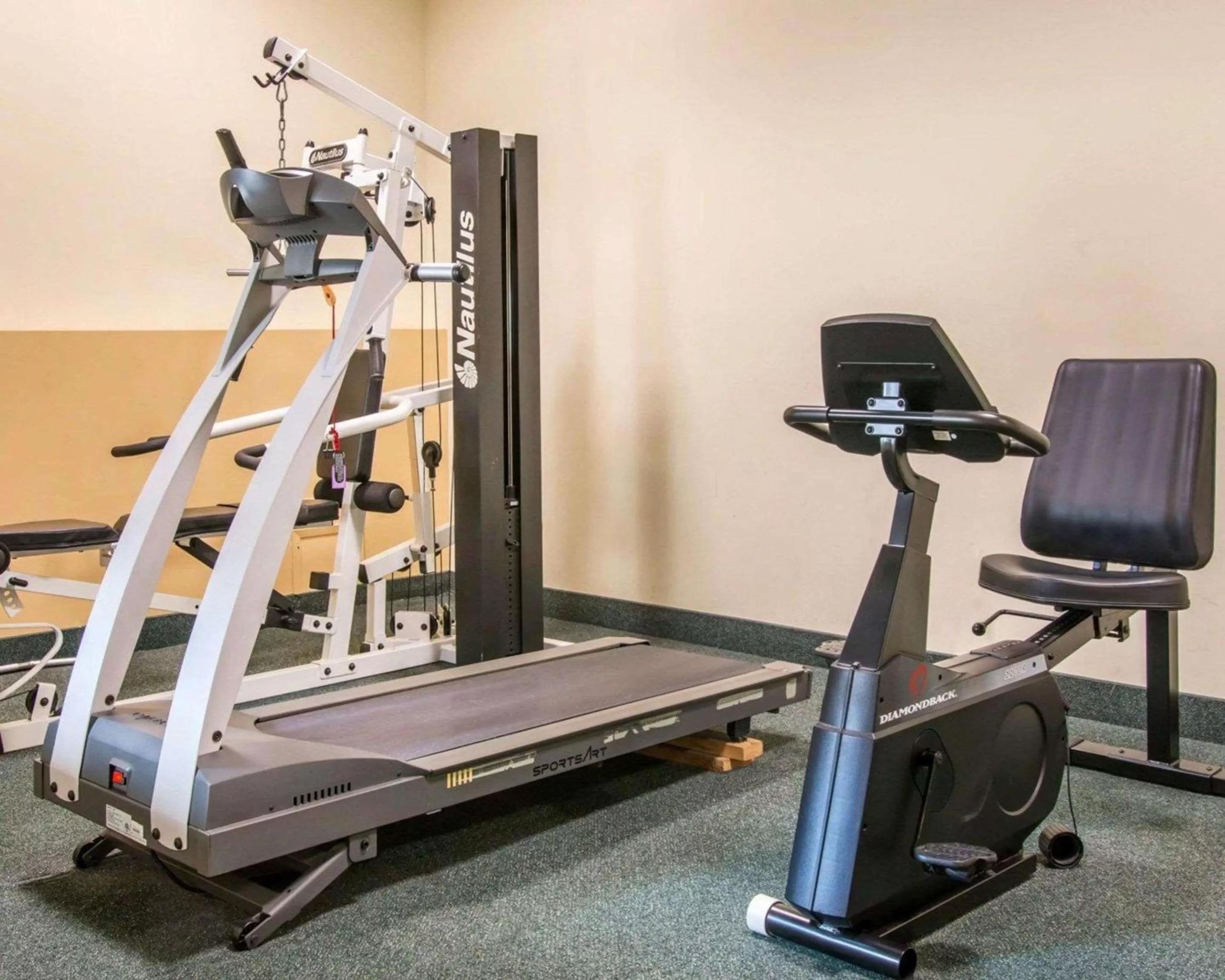 Fitness centre/facilities in Quality Inn & Suites Next to the Casino