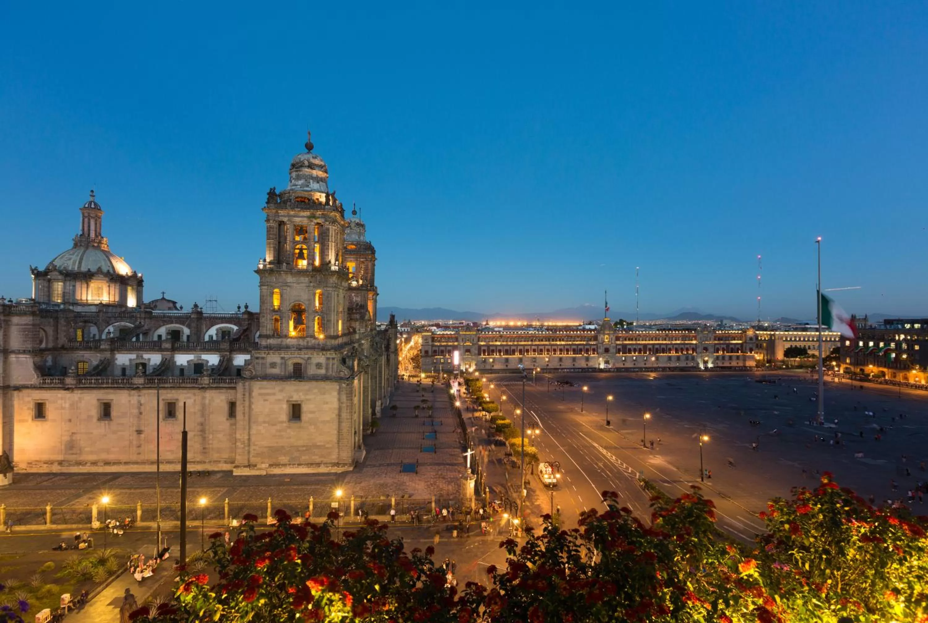 Off site in Zocalo Central & Rooftop Mexico City