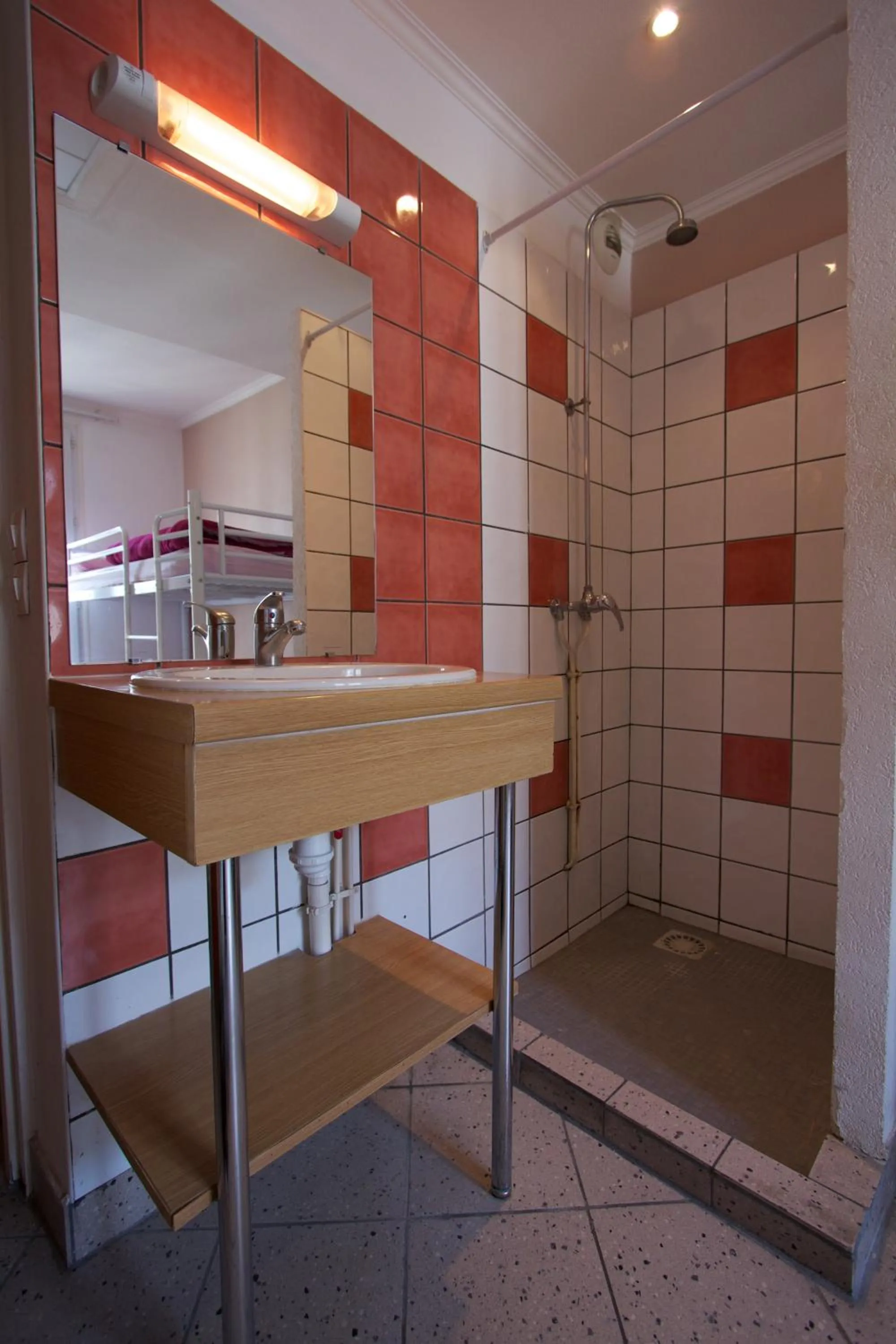 Bathroom in Bastille Hostel