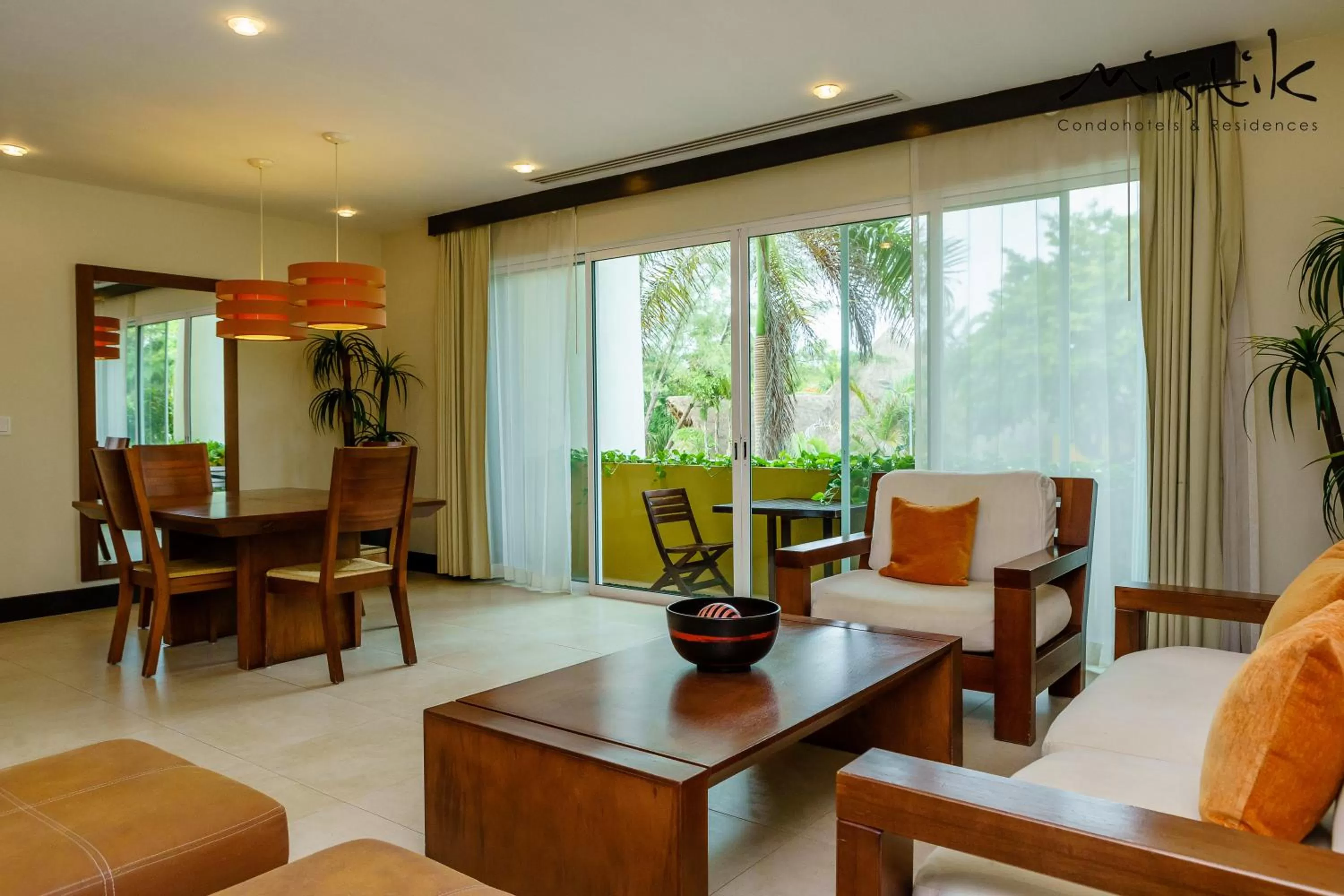 Living room in Pueblito Escondido by Mistik Vacation Rentals