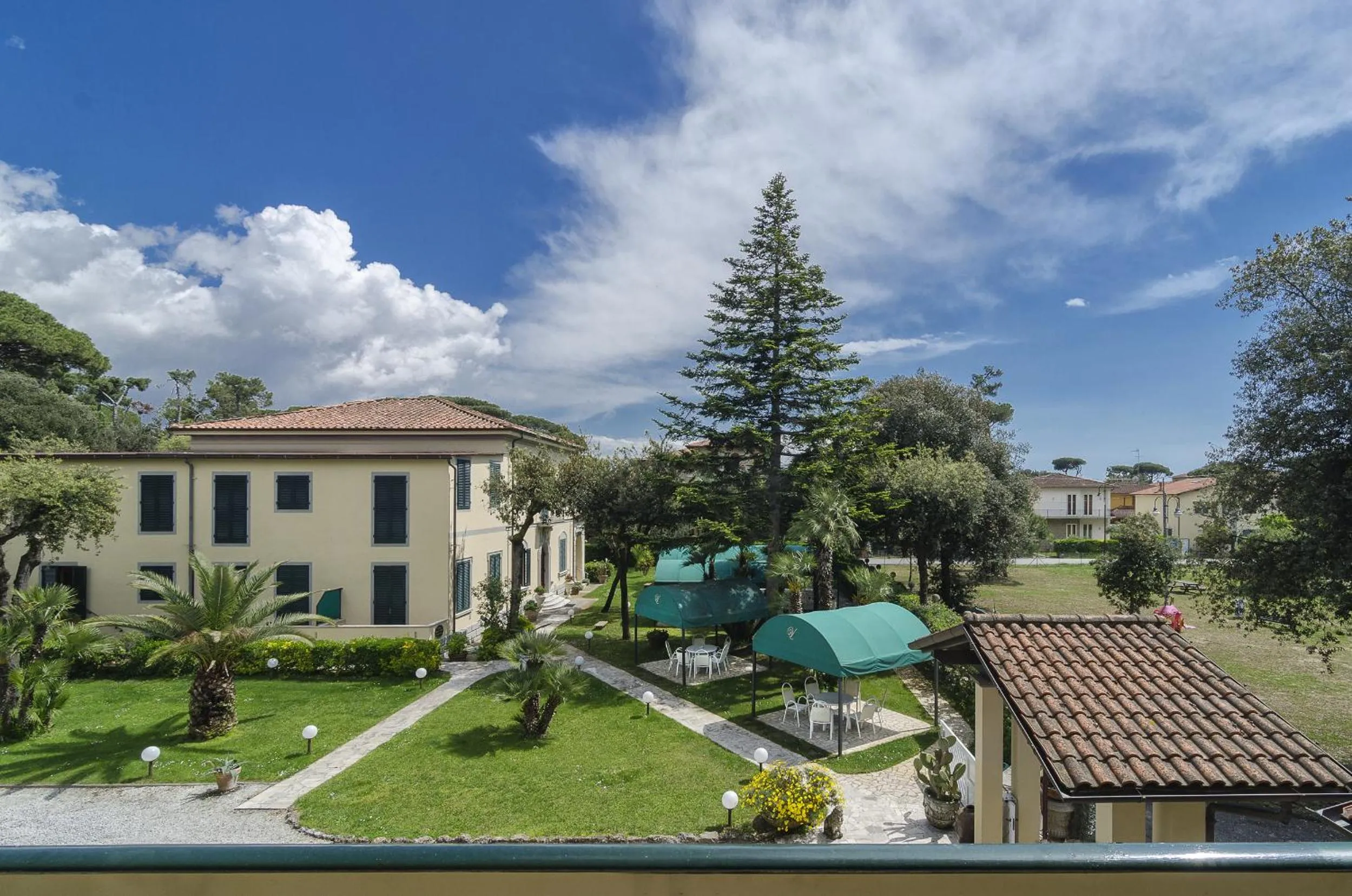 Bird's eye view in Hotel Verdemare