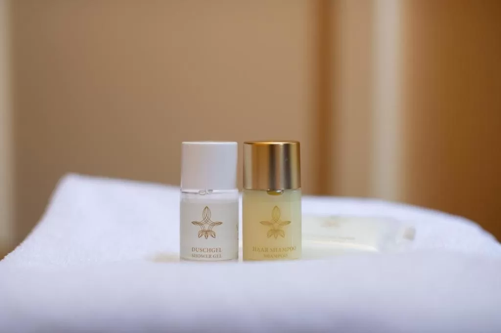 Bathroom, Bed in Hotel de Watermölle