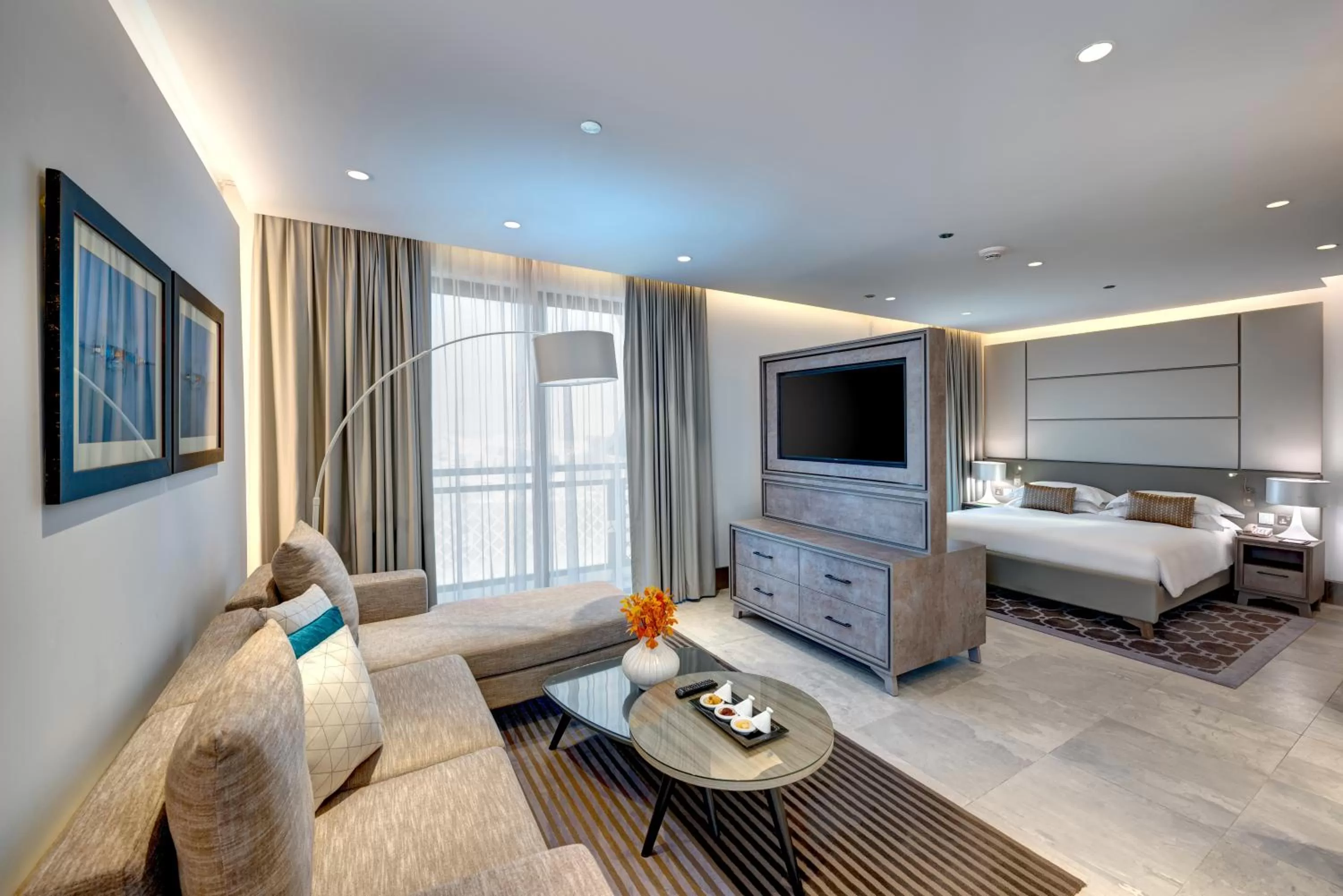 Bedroom, Bed in Arjaan by Rotana - Dubai Media City