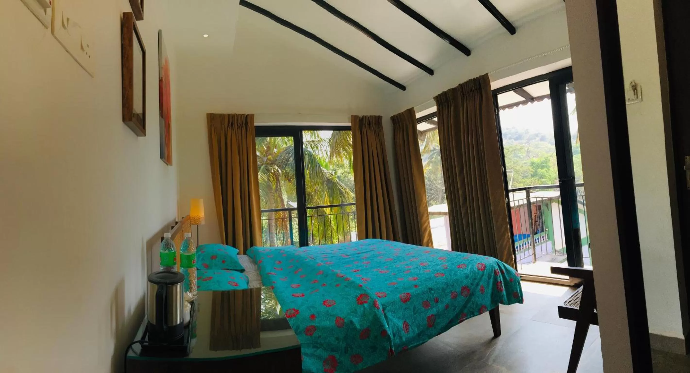 Double Room with Mountain View in HALF Hotel, Calangute