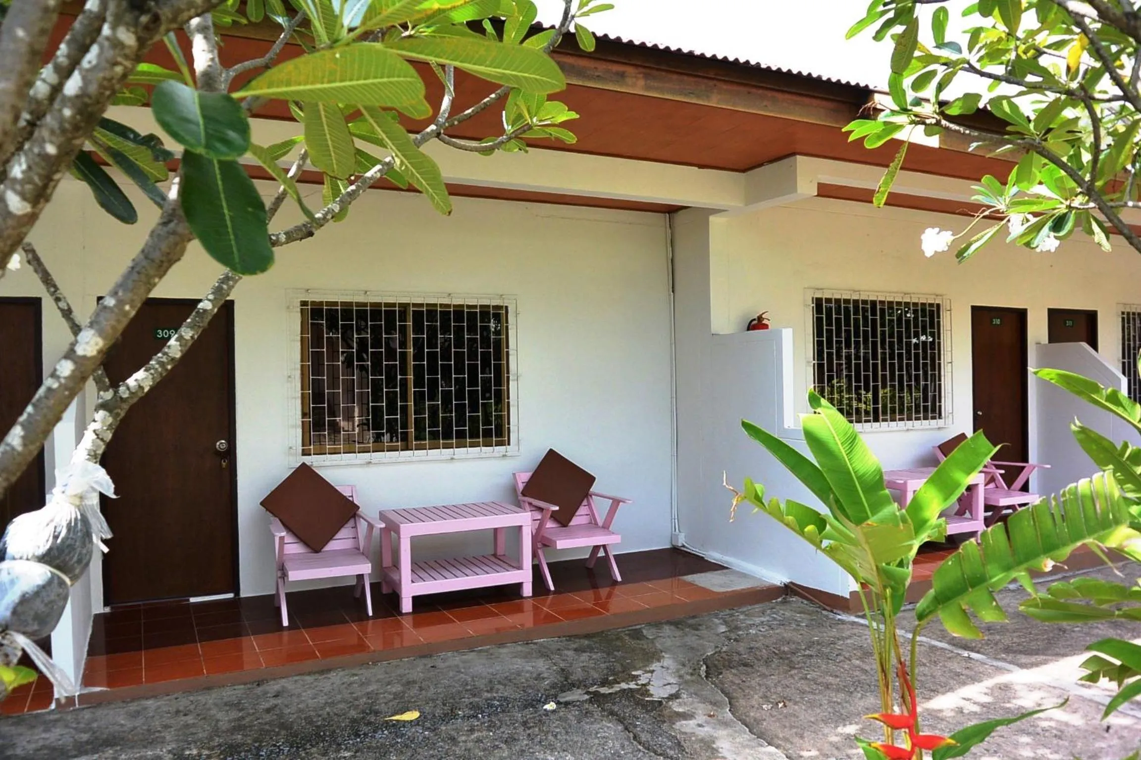 Patio in PS 2 Resort Phuket Patong - SHA Plus