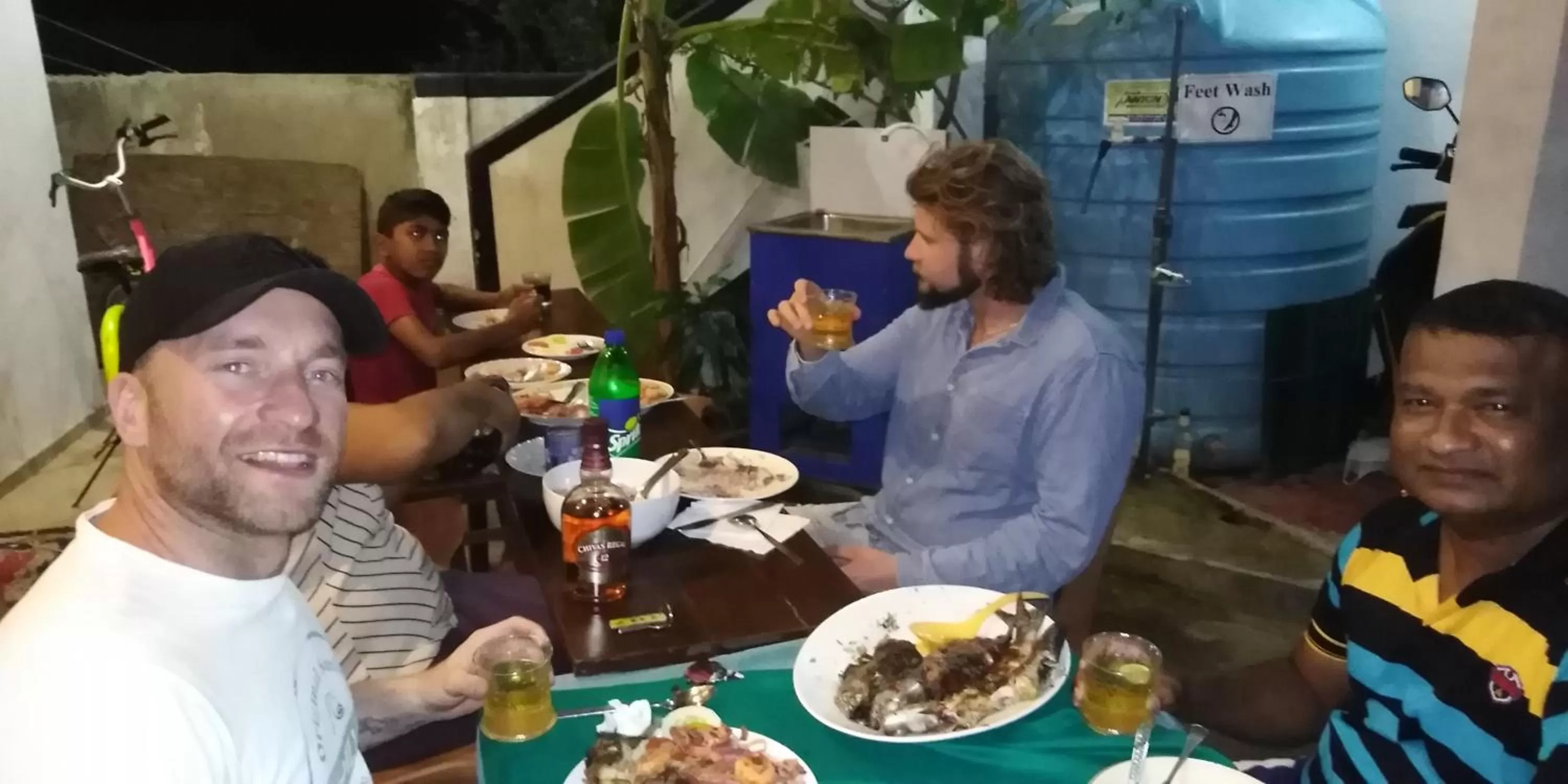 Dining area in Pearl Resort Mirissa