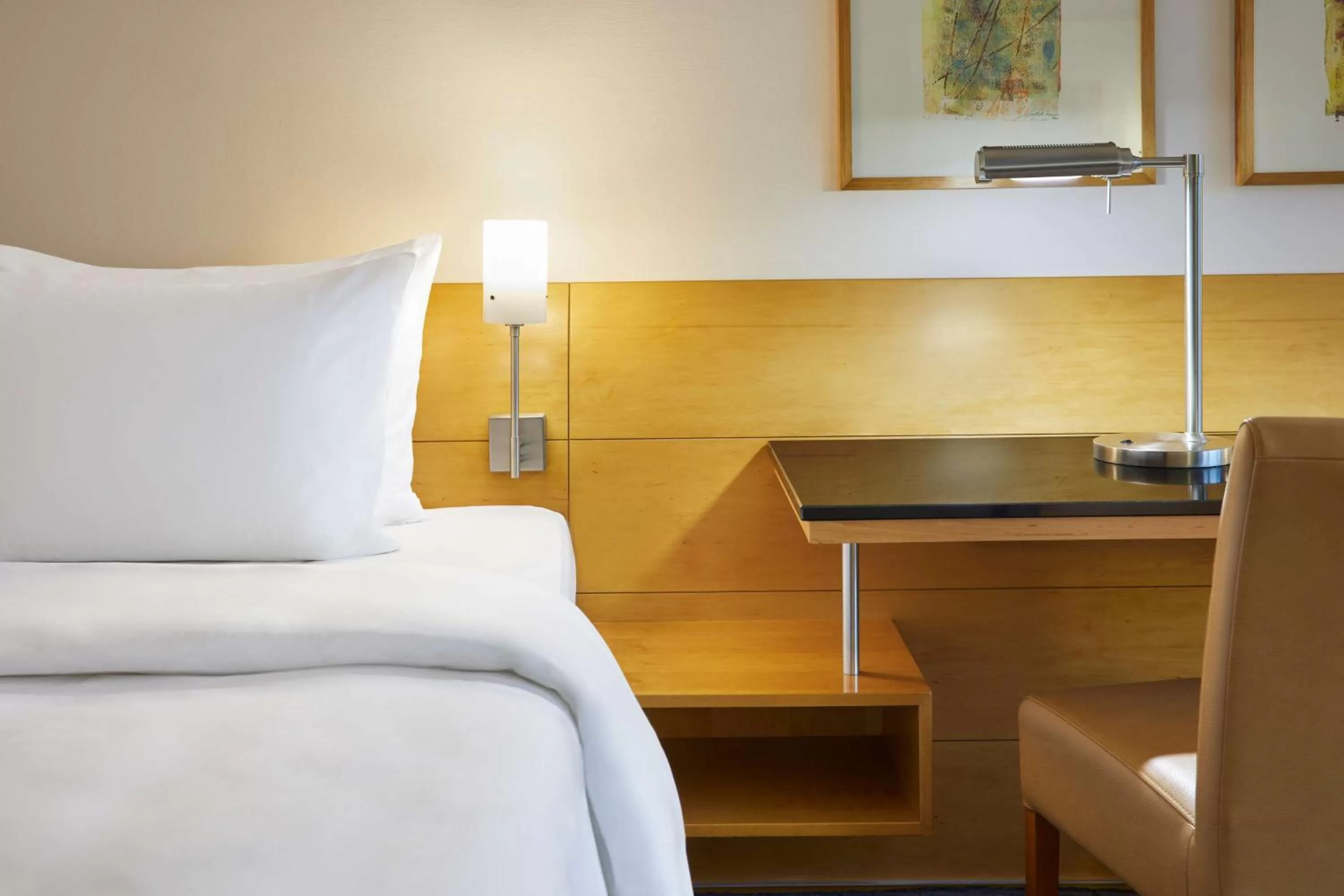 Bedroom, Bed in Lindner Hotel Dusseldorf Seestern, part of JdV by Hyatt