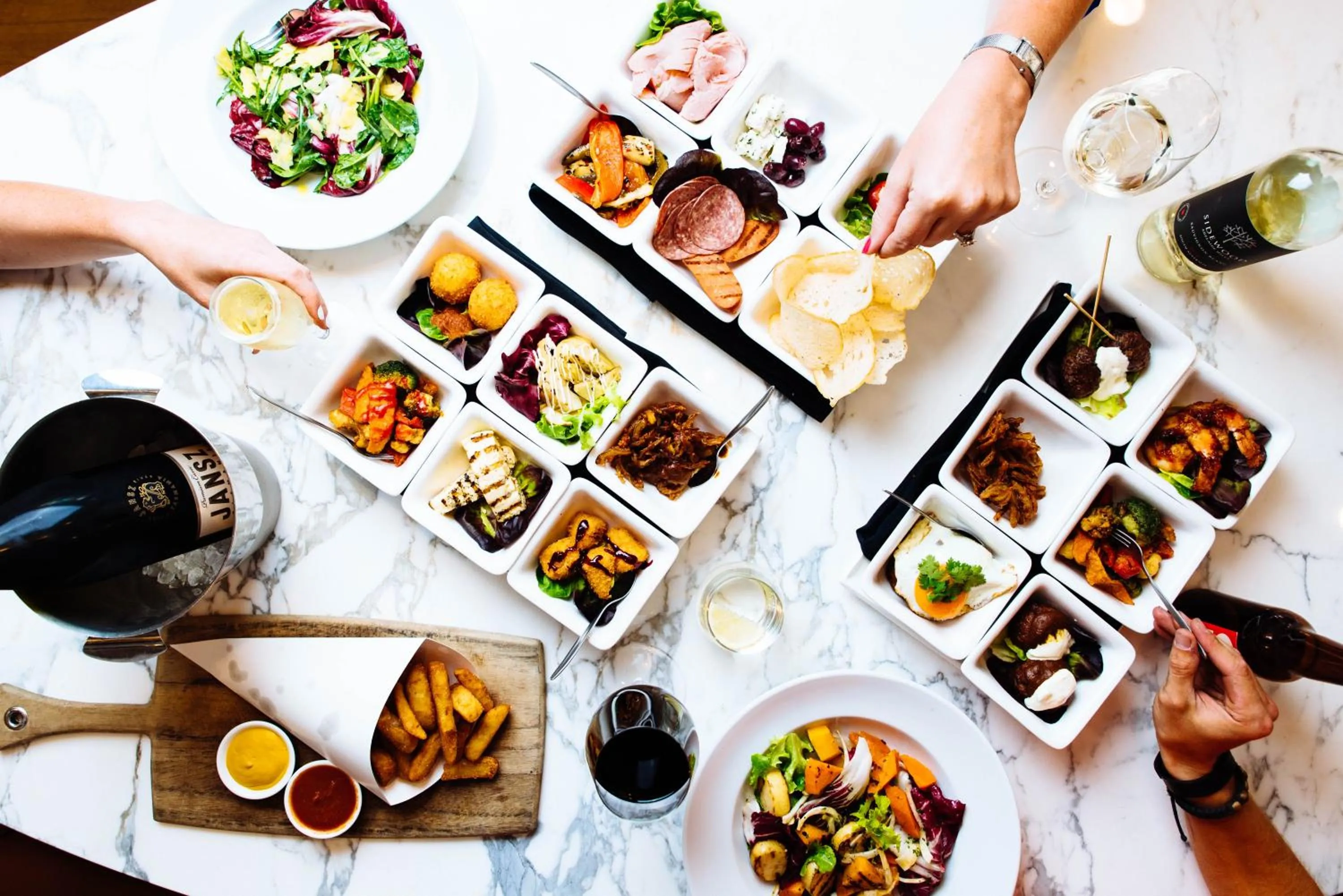 Food close-up in Morphett Arms Hotel