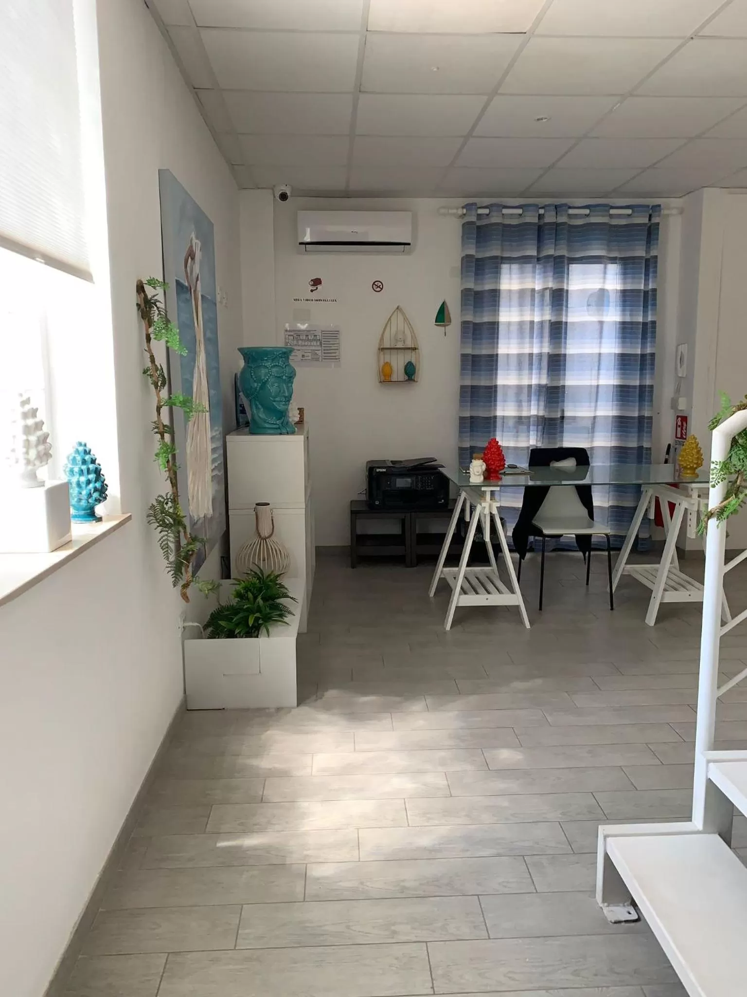 Lobby or reception in B&B Giostemar - Playa Grande