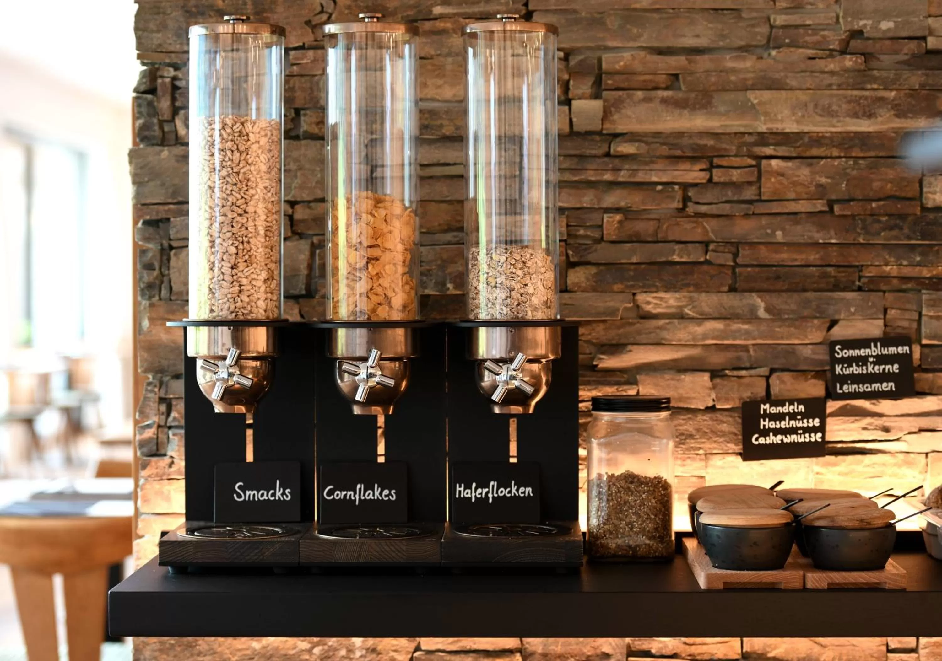 Buffet breakfast in Hotel St Hubertus