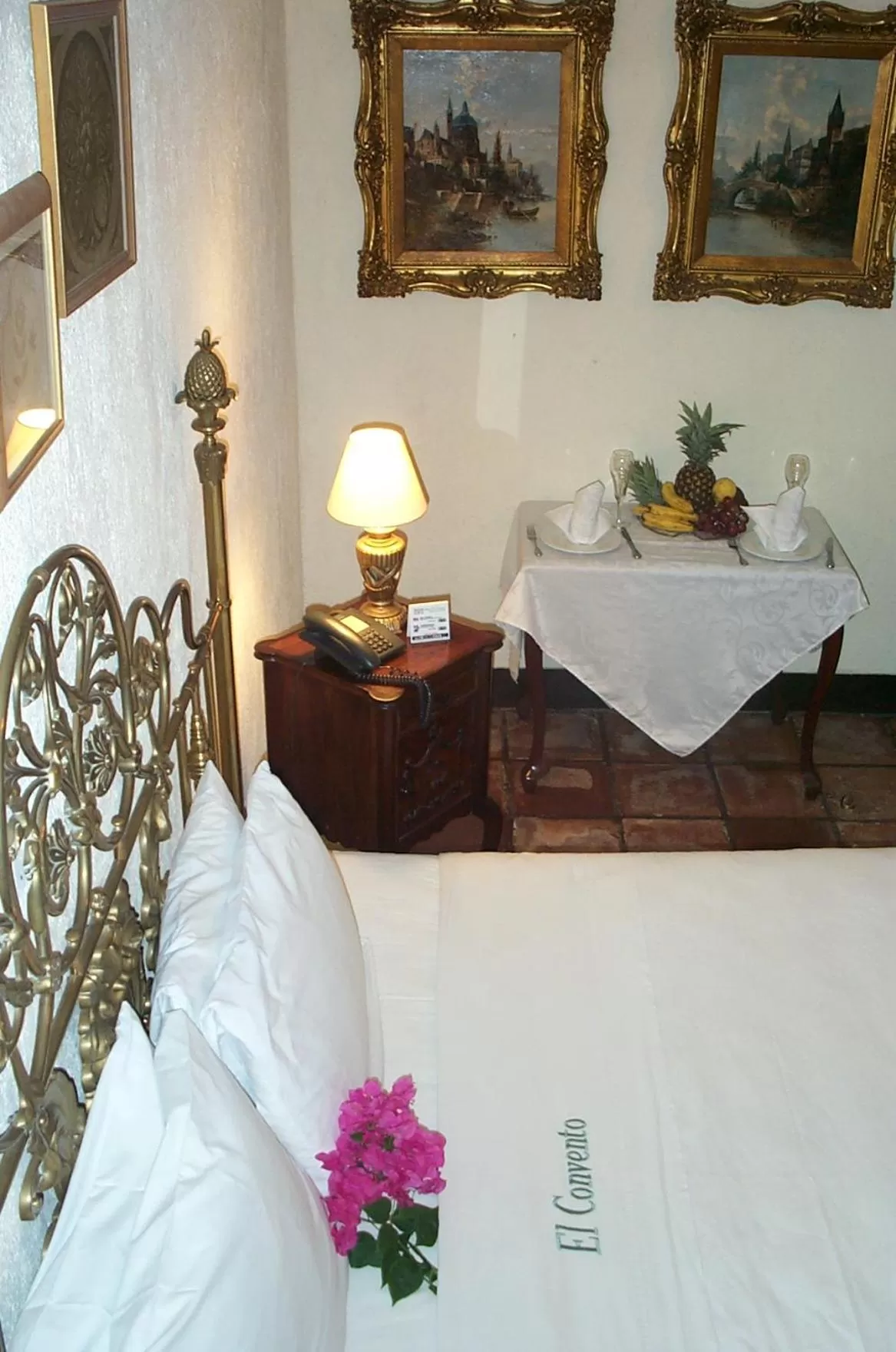 Bed in Hotel El Convento Leon Nicaragua