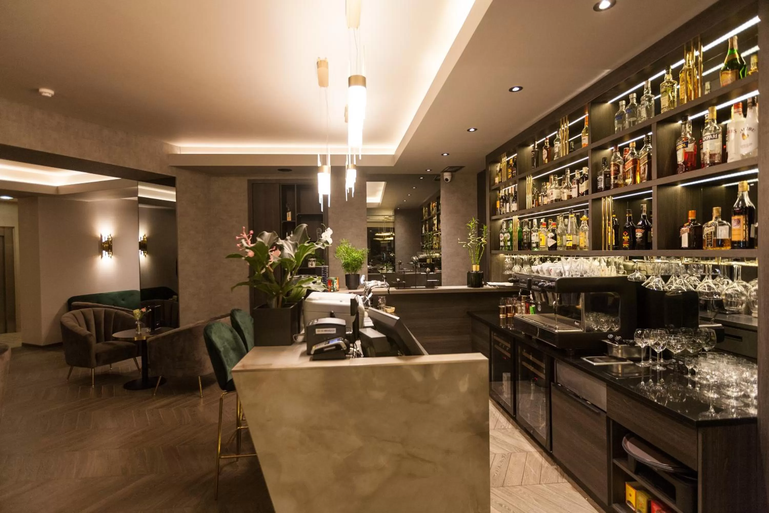 Lounge or bar in Hotel Atrium