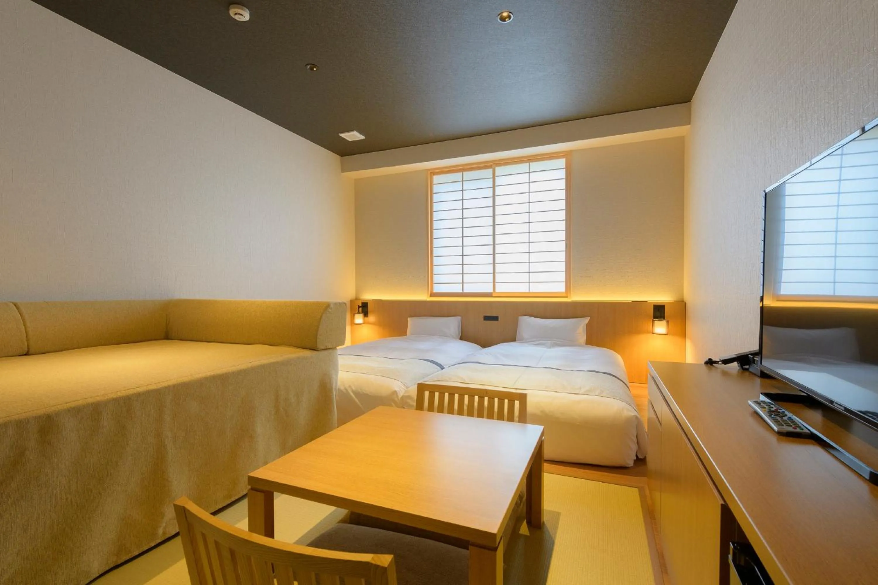 Photo of the whole room, Bed in Tosei Hotel Cocone Kamakura