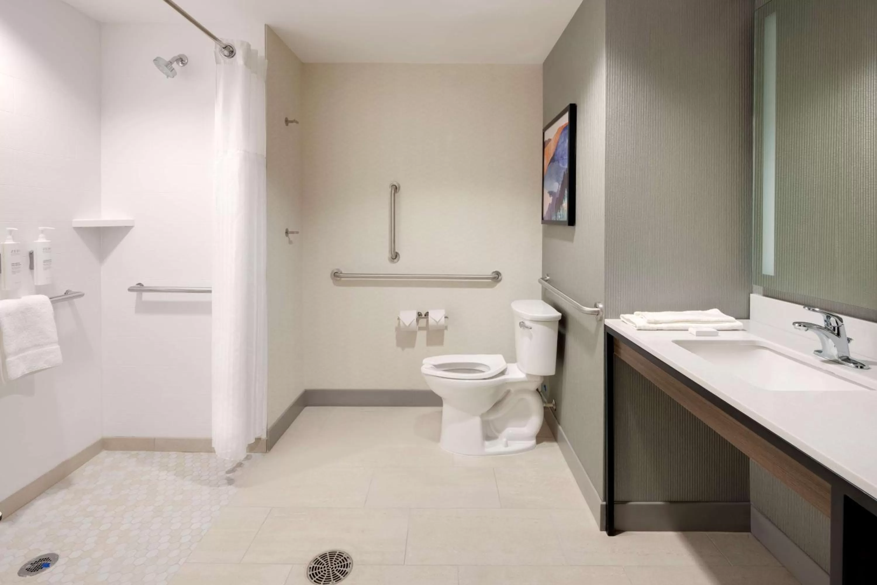 Bathroom in Hilton Garden Inn Haymarket