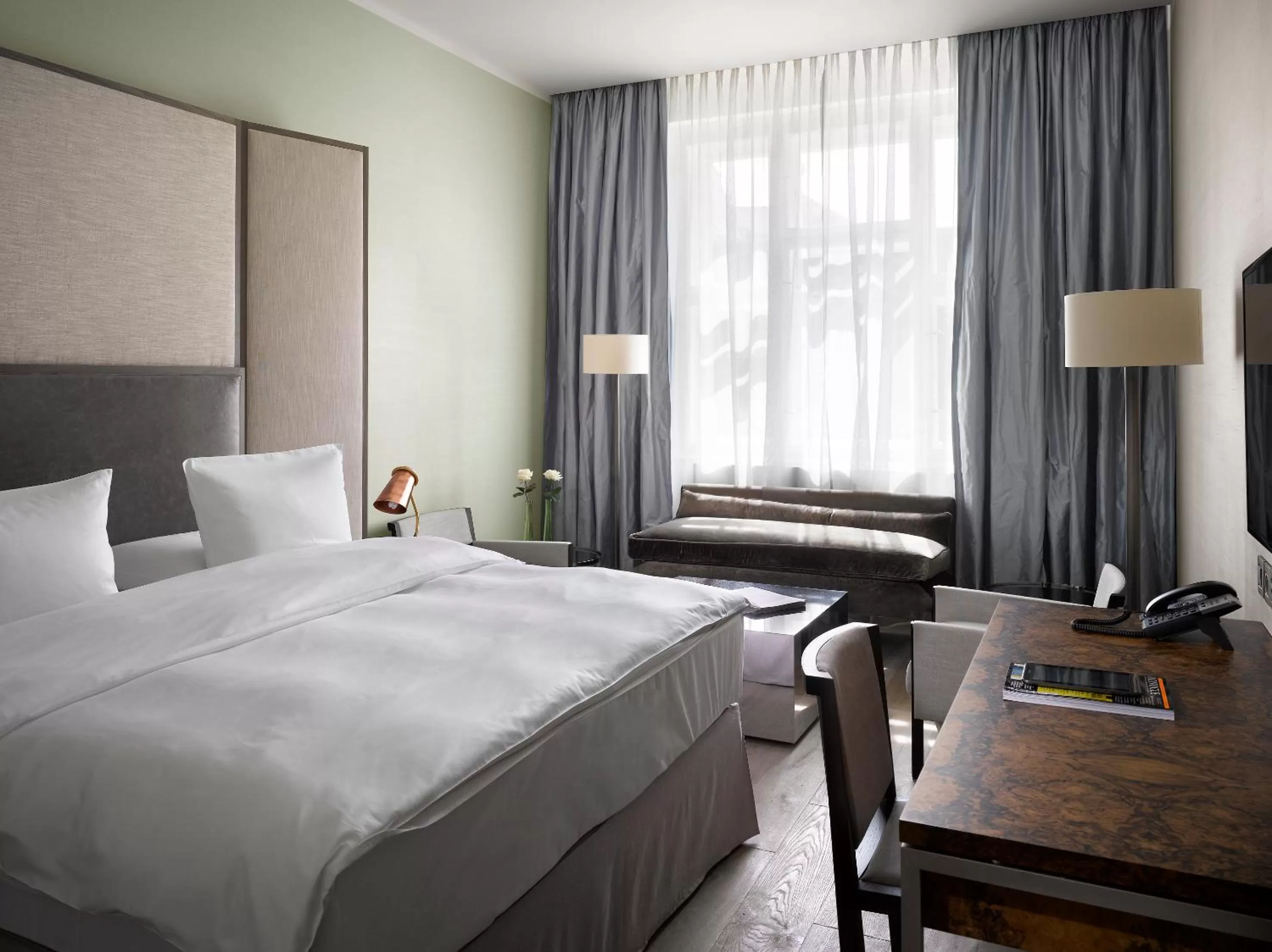 Photo of the whole room, Bed in The Emblem Prague Hotel - Preferred Hotels & Resorts