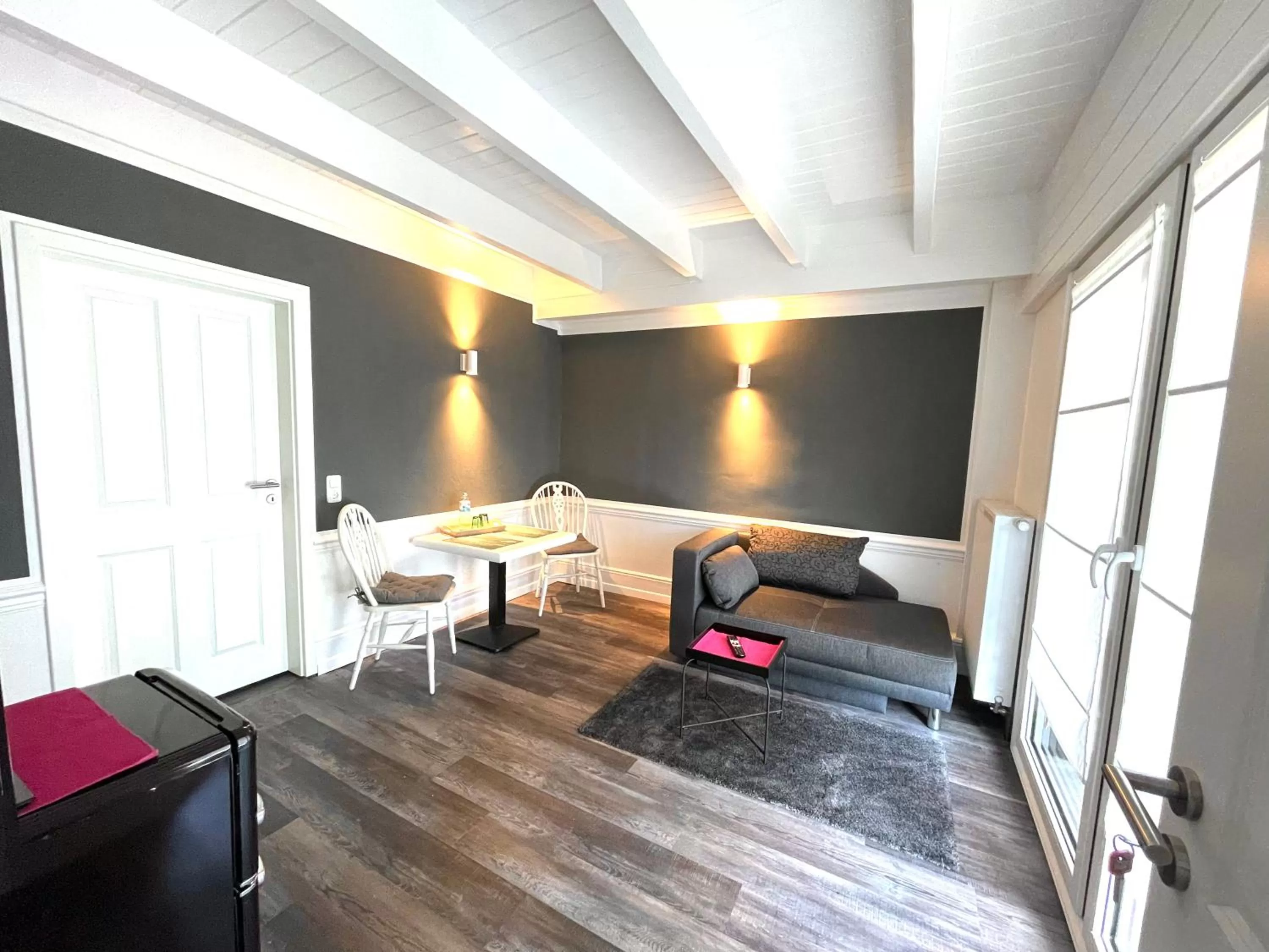 Living room in Rosenhof-Lodge