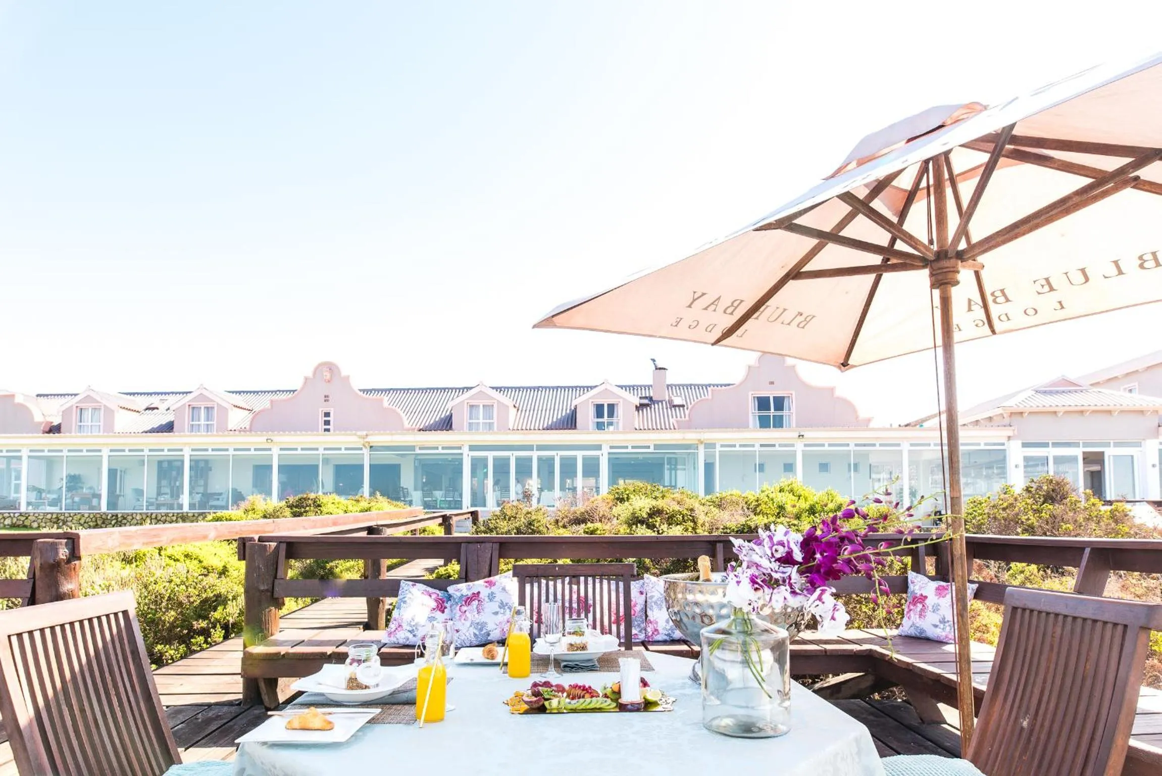 Garden in Blue Bay Lodge