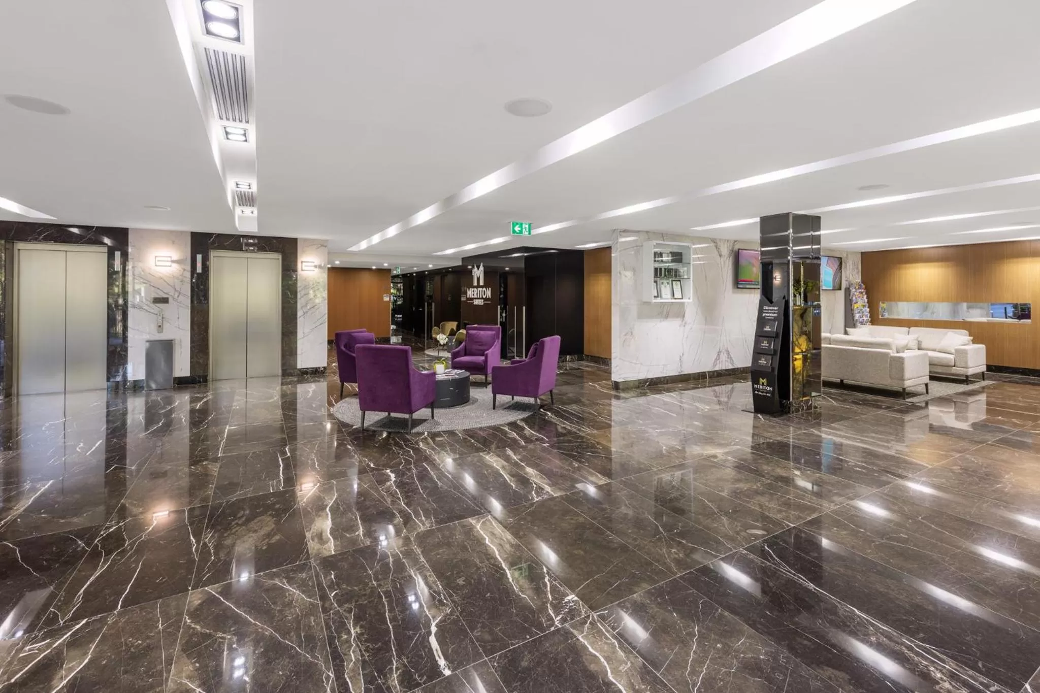 Lobby or reception in Meriton Suites North Ryde