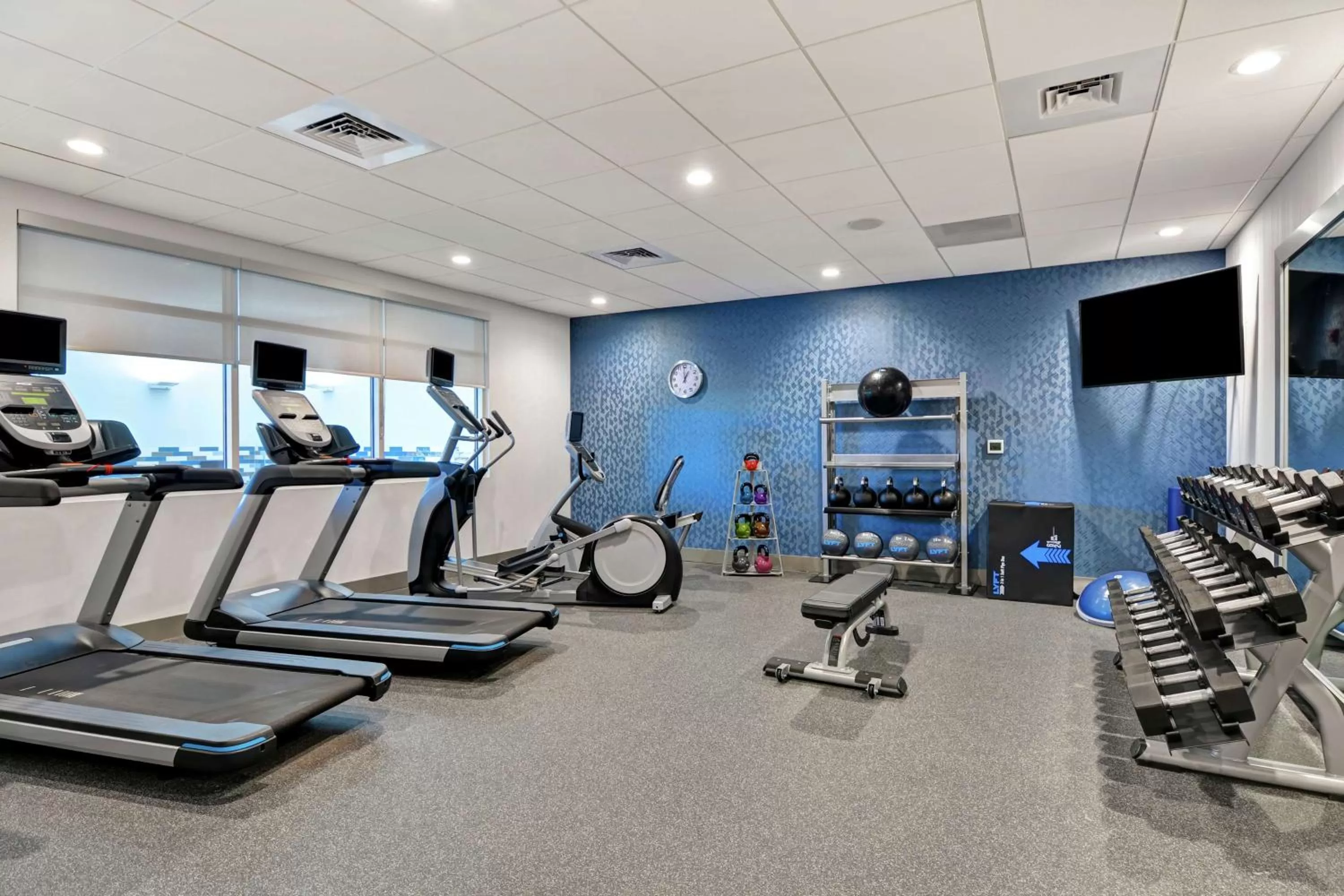 Fitness centre/facilities in Homewood Suites By Hilton Lynchburg