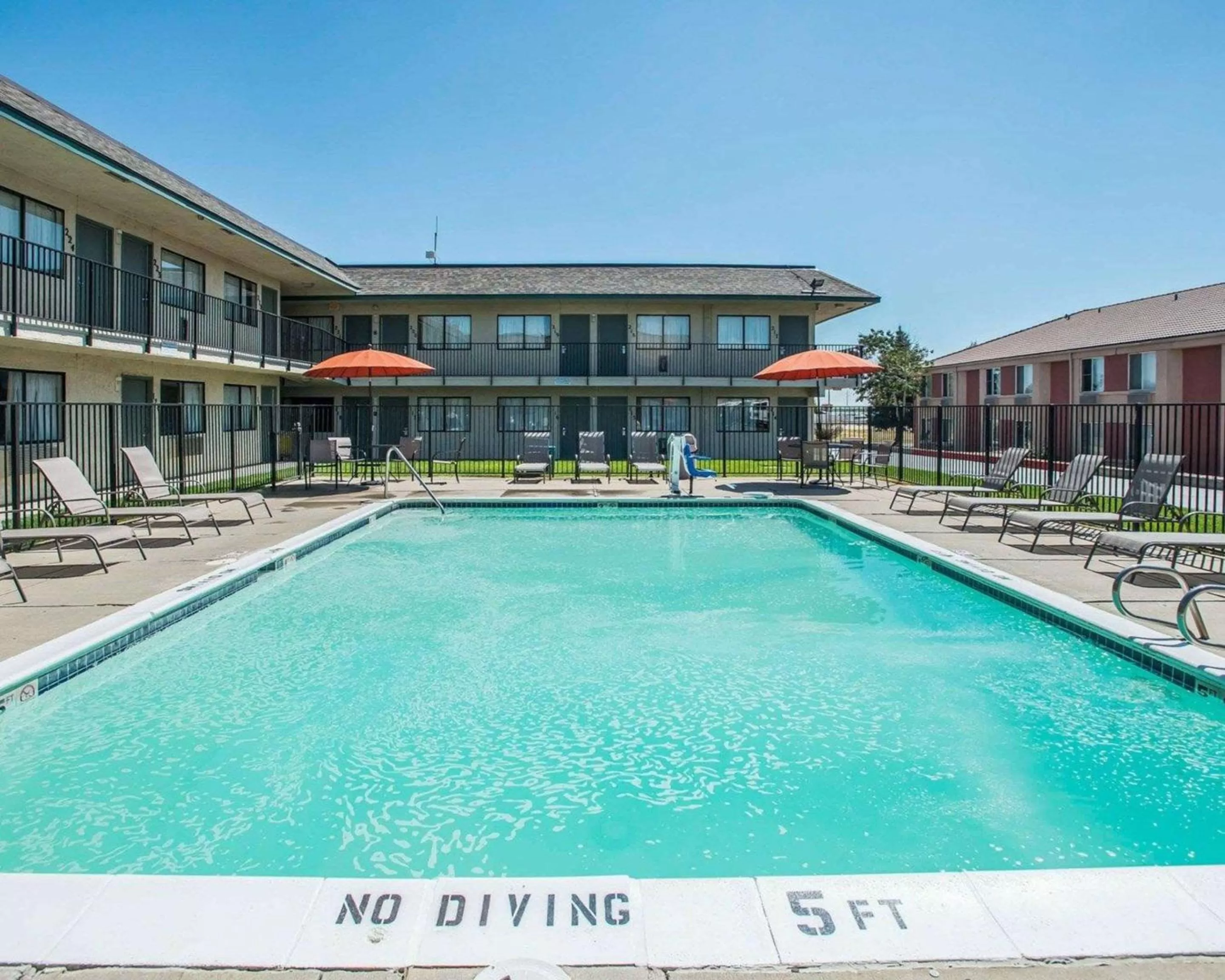 On site in Rodeway Inn Greeley