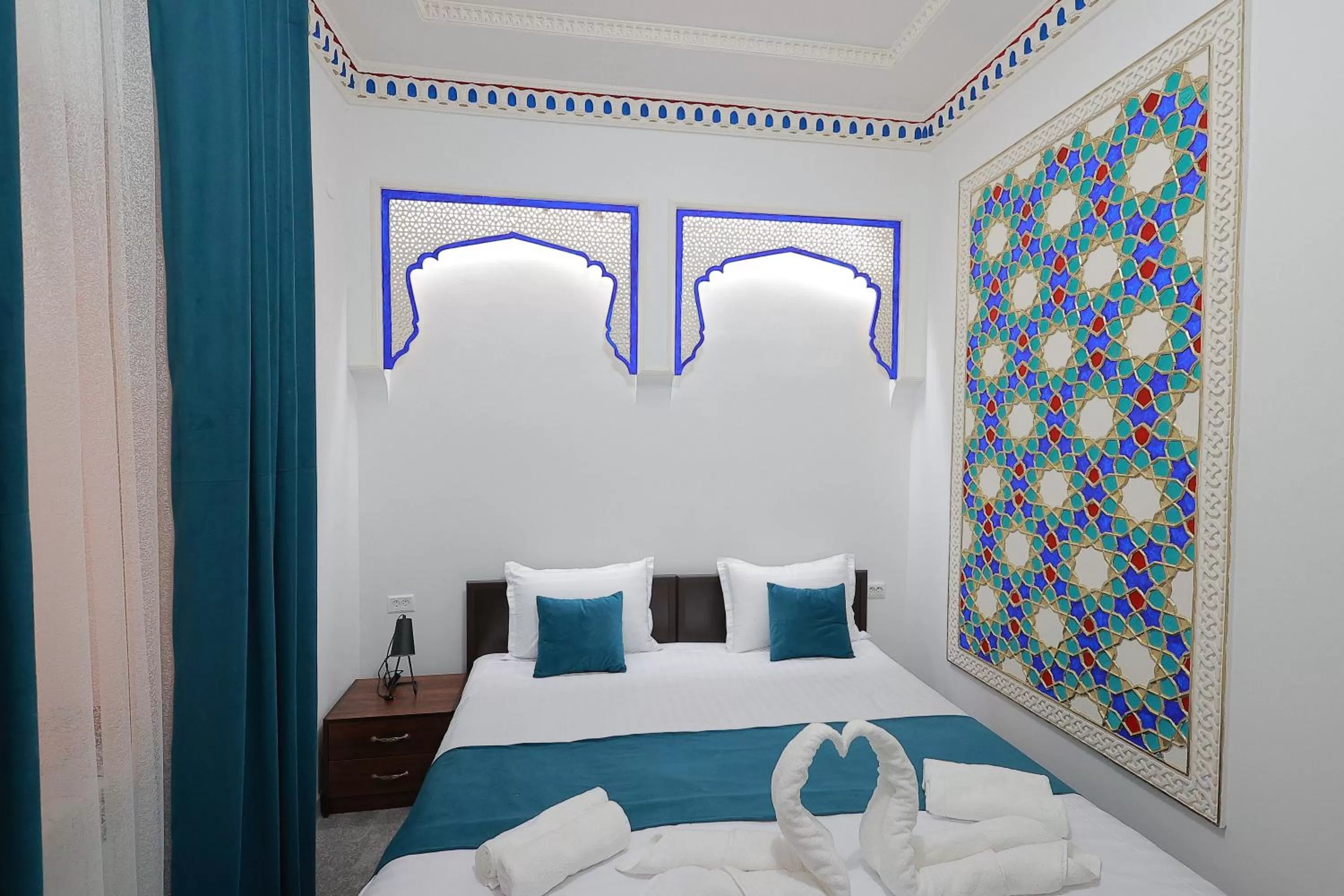 Bed in Jahangir Boutique Bukhara